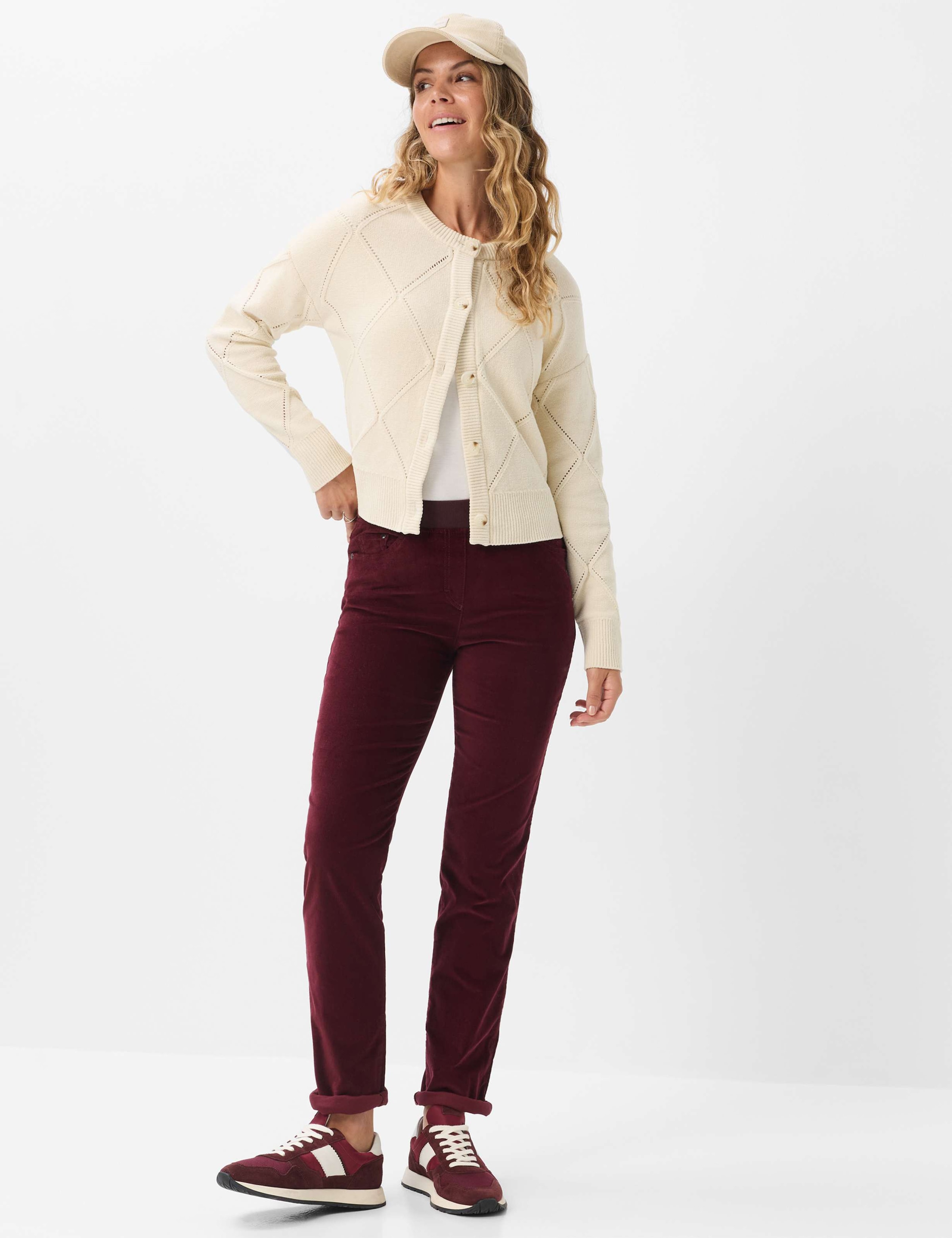 RAPHAELA by BRAX 5-Pocket-Hose »Style PAMINA«  Cord: Schlupfhose im Slim Fit