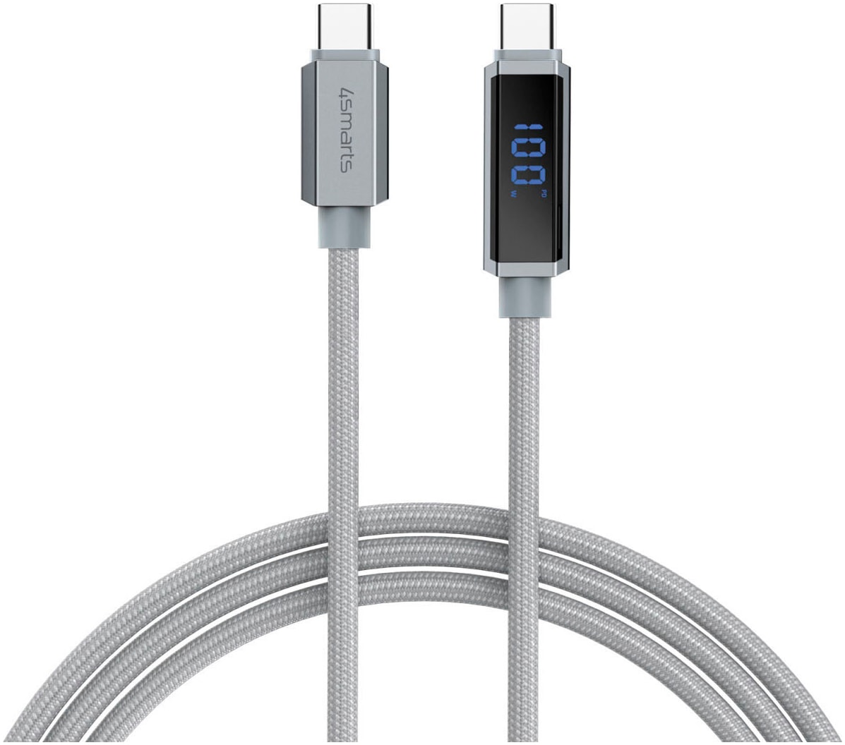 4smarts USB-Kabel »DigitCord USB-C 100W«, USB Typ C-USB Typ C, 150,00 cm