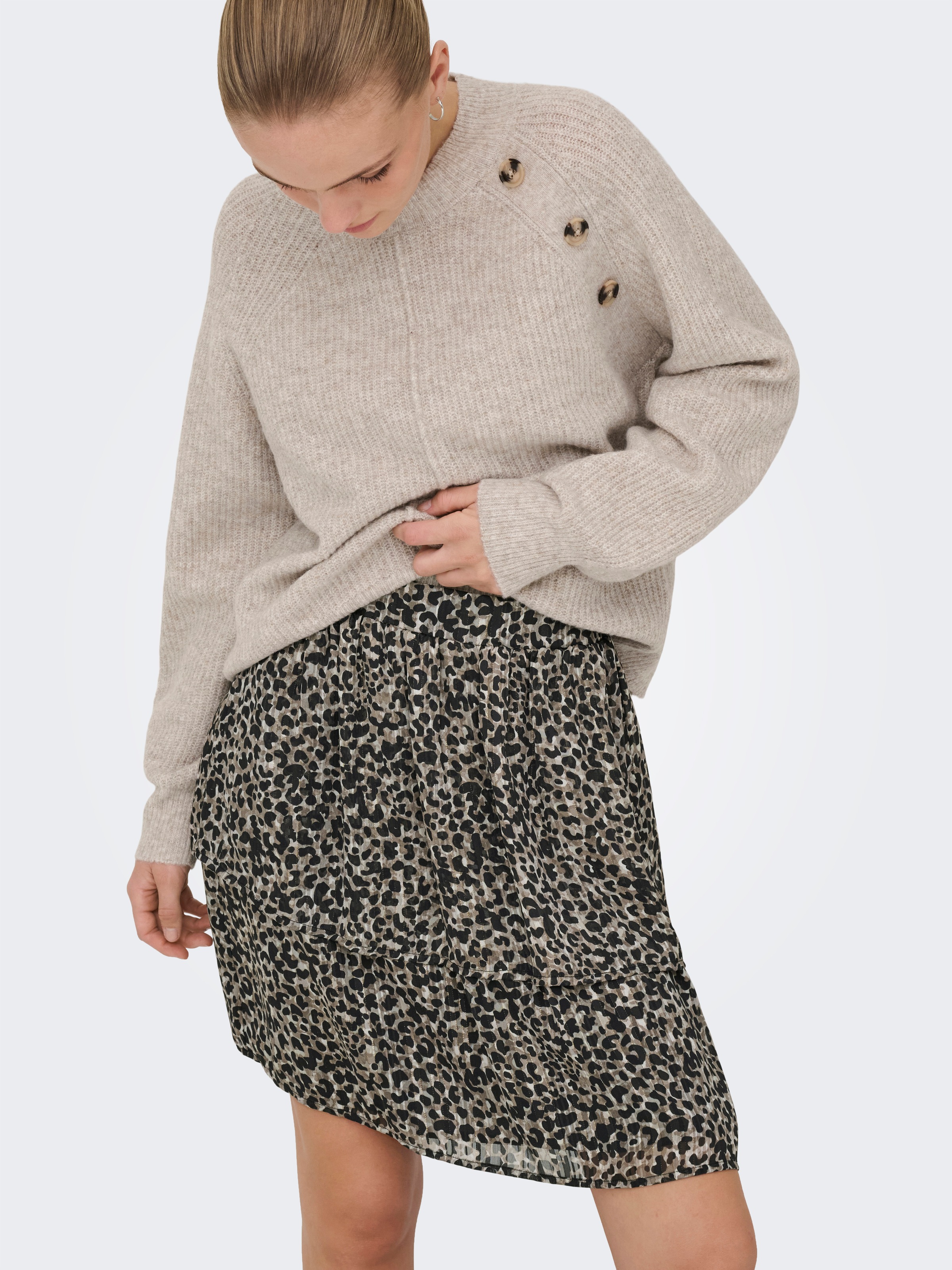 ONLY Midirock "ONLMAVIE LIFE SHORT LOOSE SKIRT WVN" günstig online kaufen