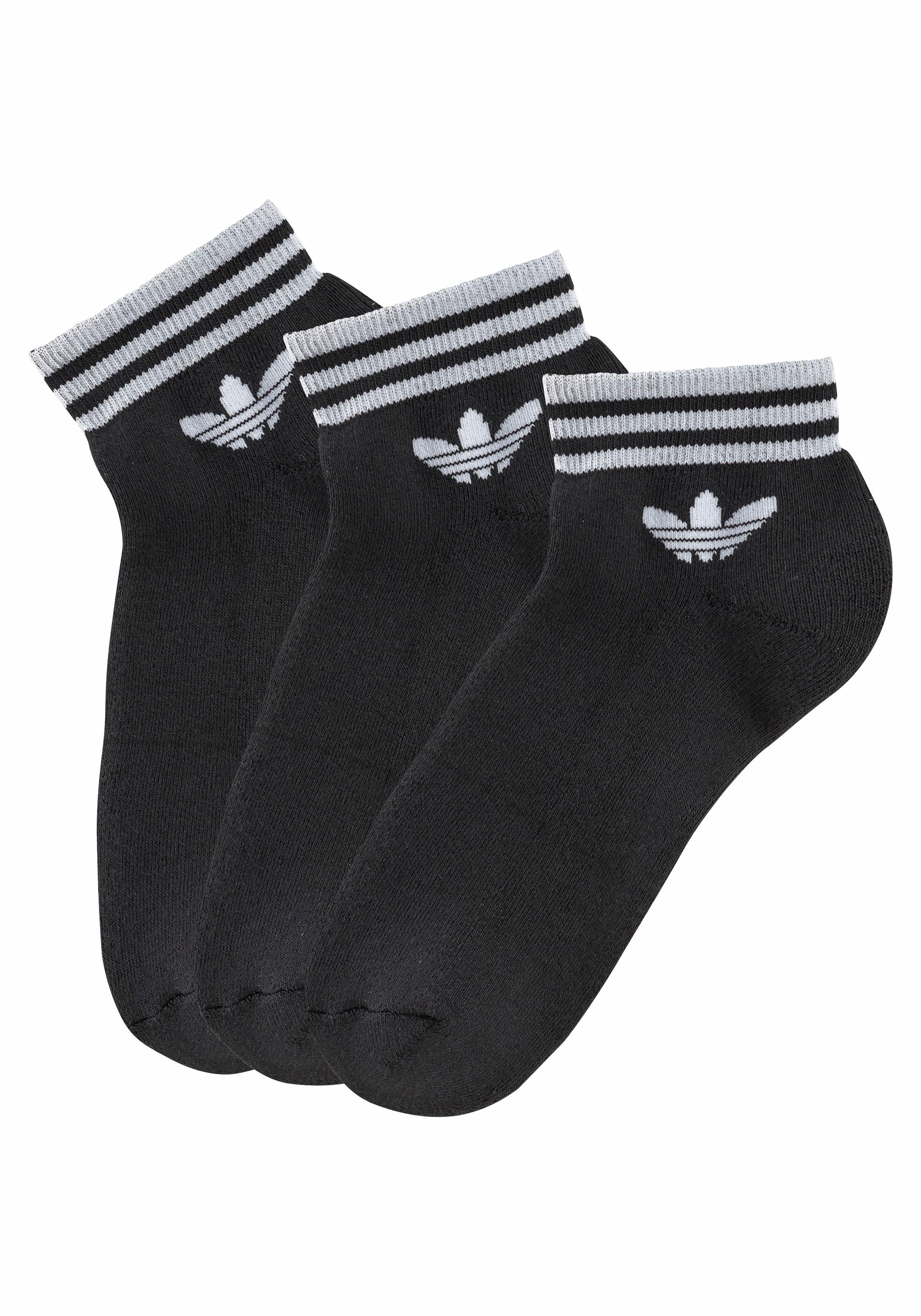 adidas Originals Sportsocken »TREFOIL ANKLE, 3 PAAR«, (3 Paar)