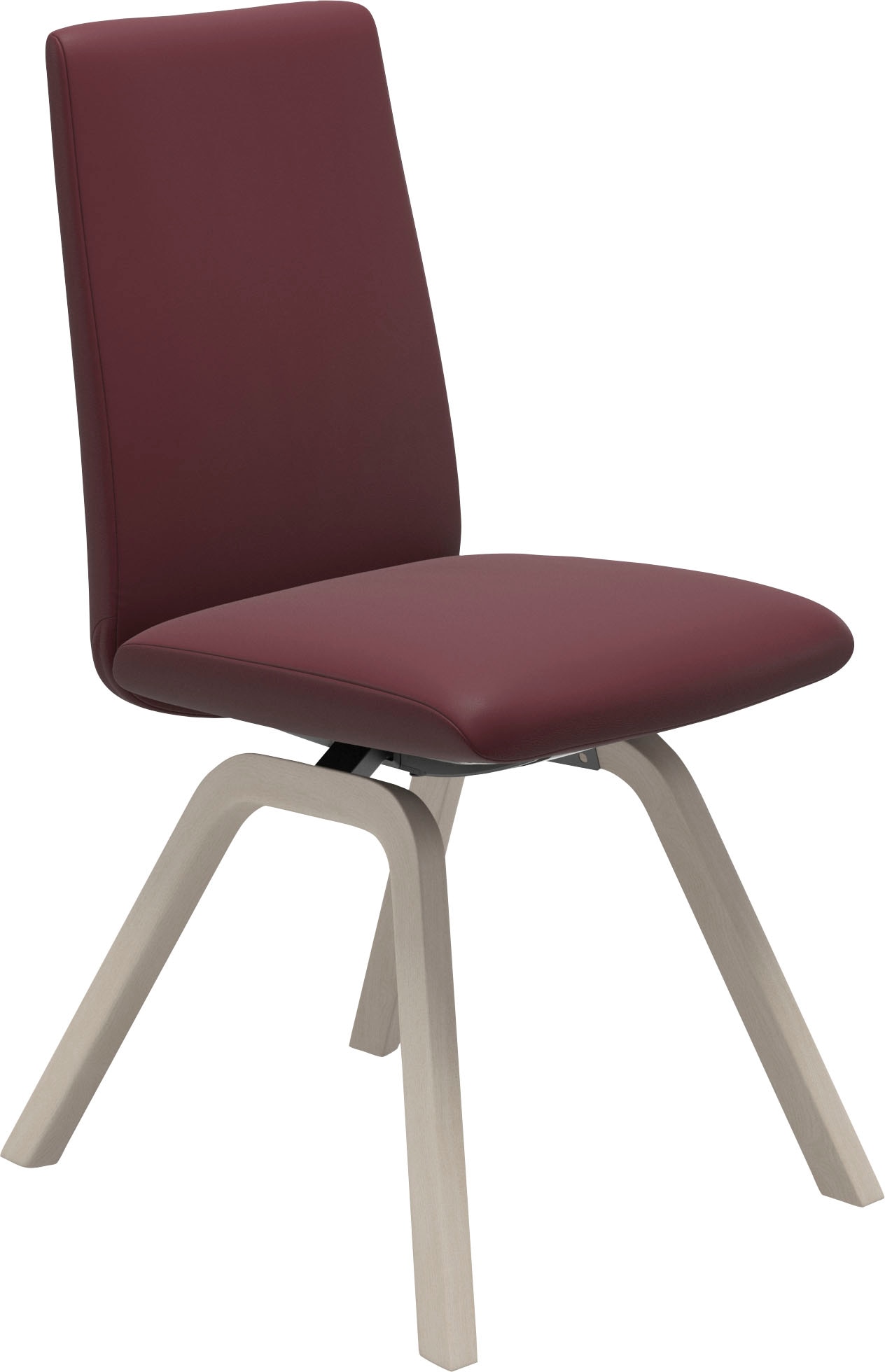Stressless Polsterstuhl "Laurel" () Low Back, Größe M, mit schräggestellten Beinen in Eiche gekalkt