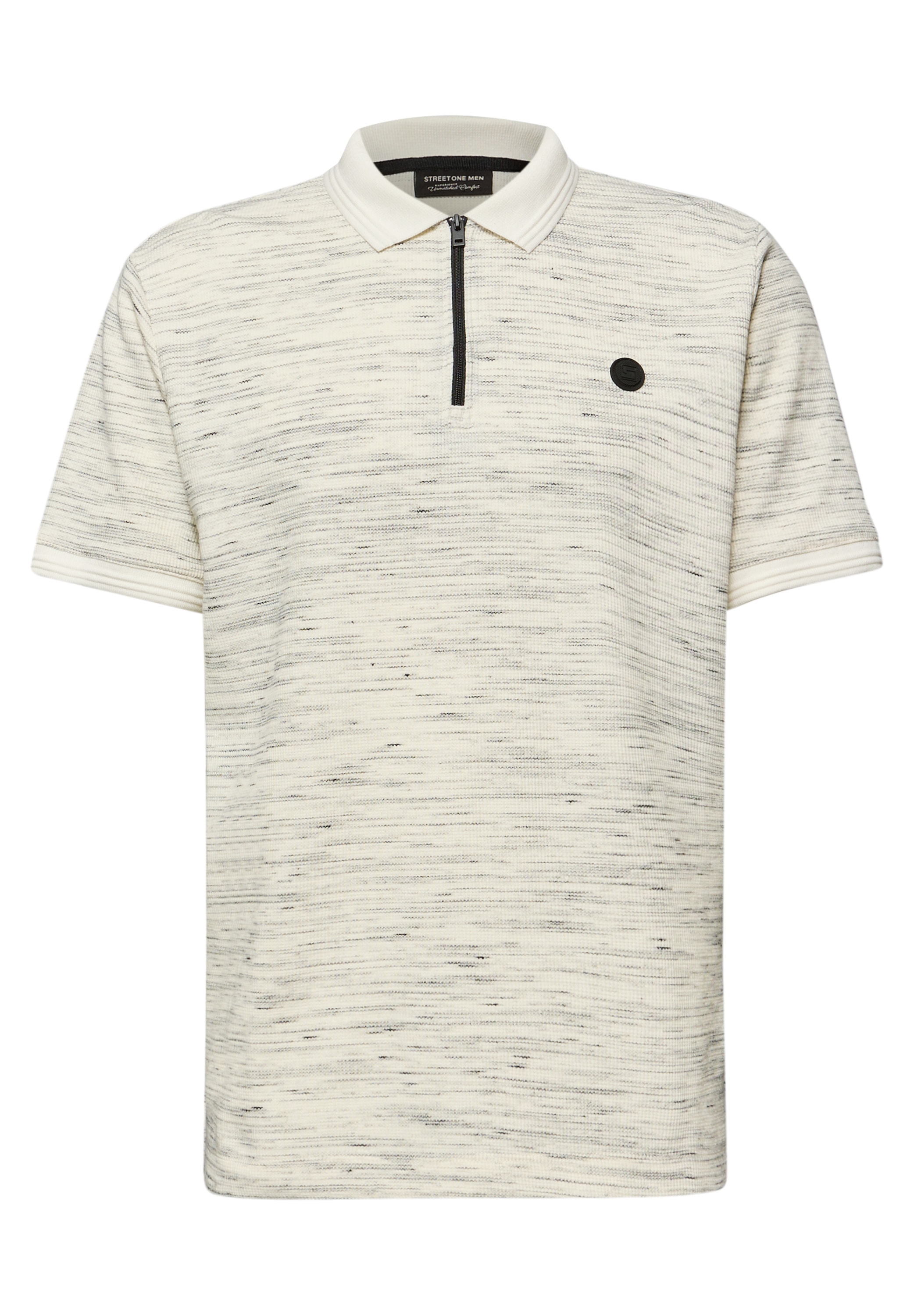 STREET ONE MEN Poloshirt im soften Baumwoll-Mix
