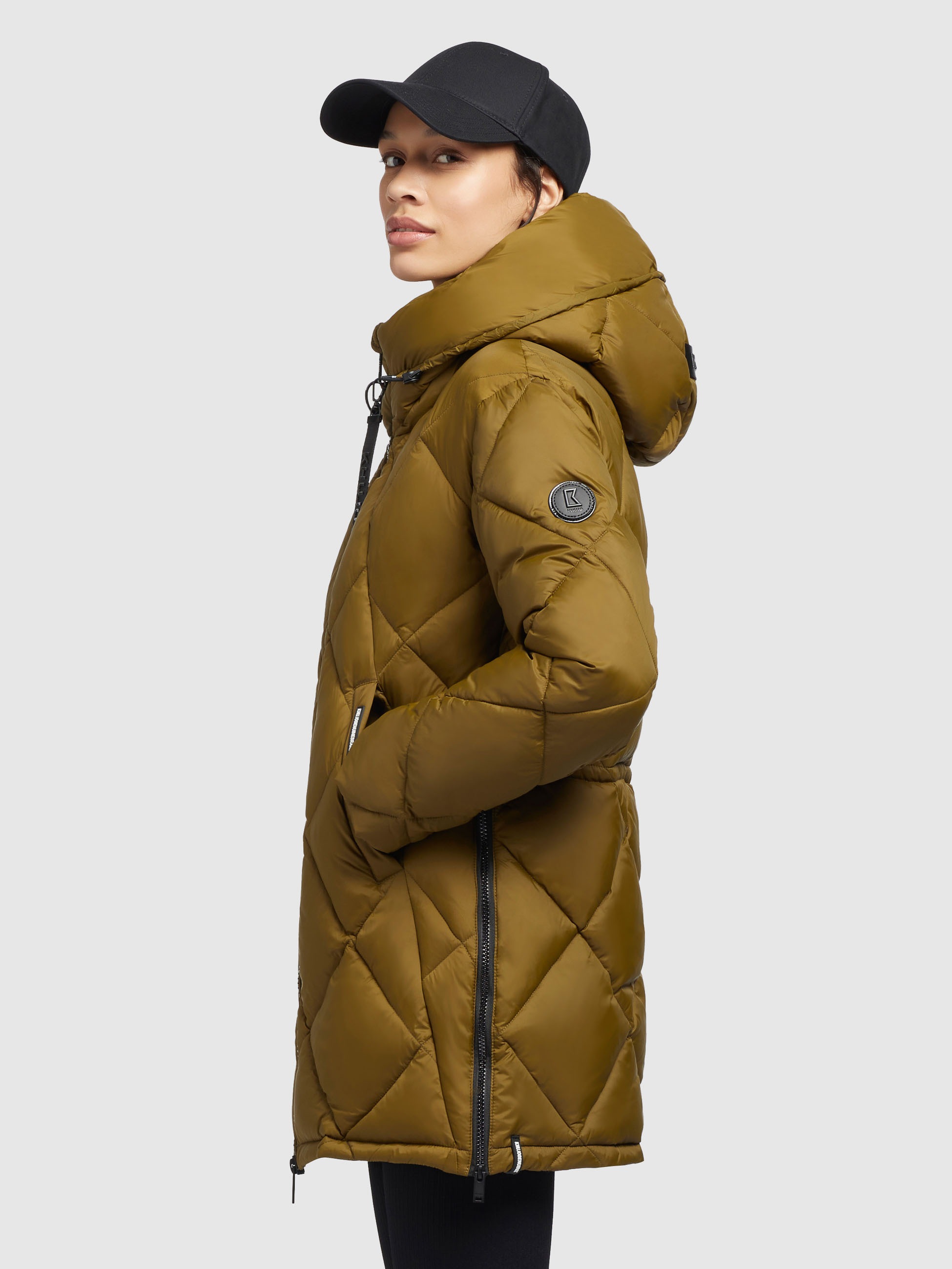 khujo Steppjacke »ZALONA«, (1 St.), mit Kapuze