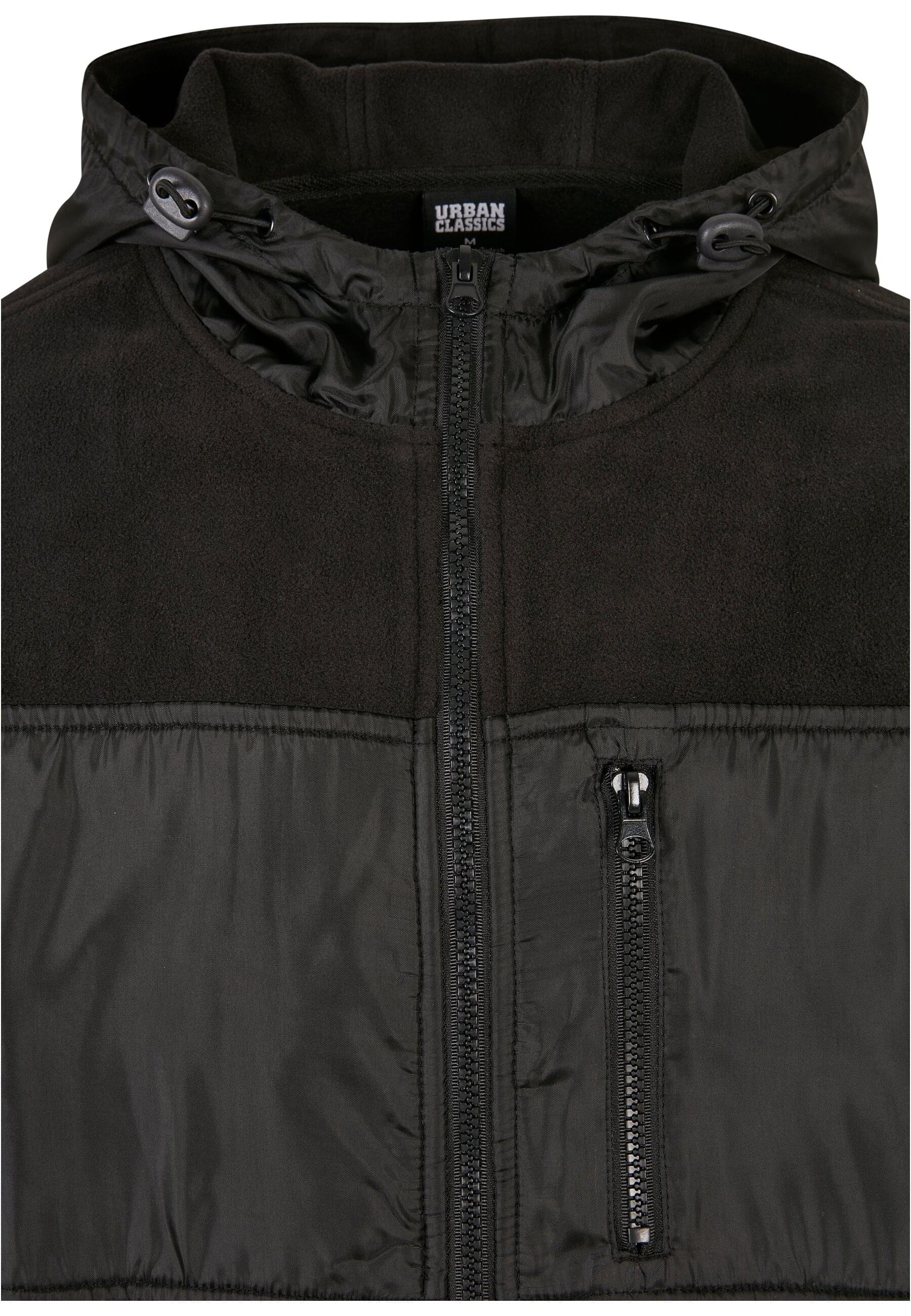 URBAN CLASSICS Winterjacke »Urban Classics Herren Hooded Micro Fleece Jacket«, (1 St.), mit Kapuze