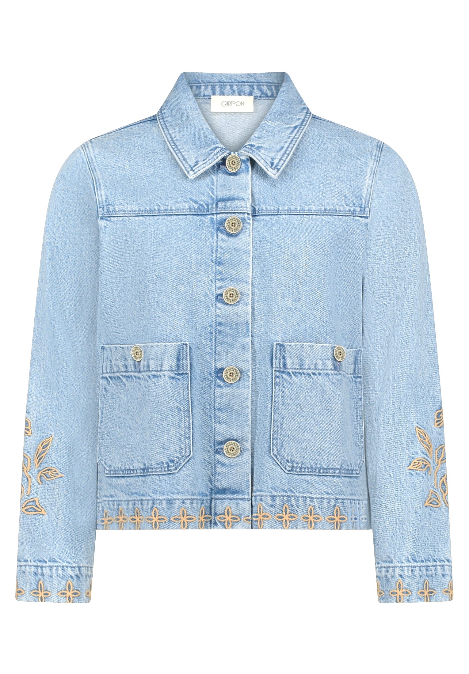 Cartoon Jackenblazer »Damen mit Stickerei«