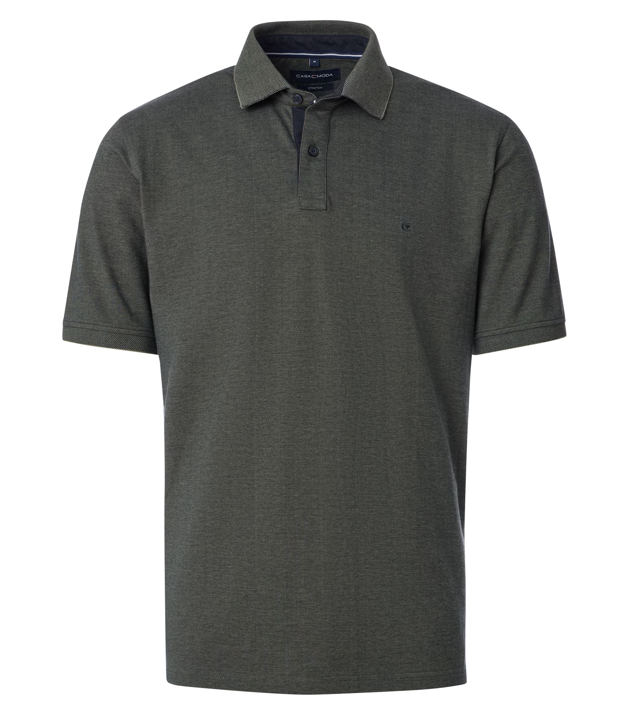 CASAMODA Poloshirt "CASAMODA Polo-Shirt uni" günstig online kaufen
