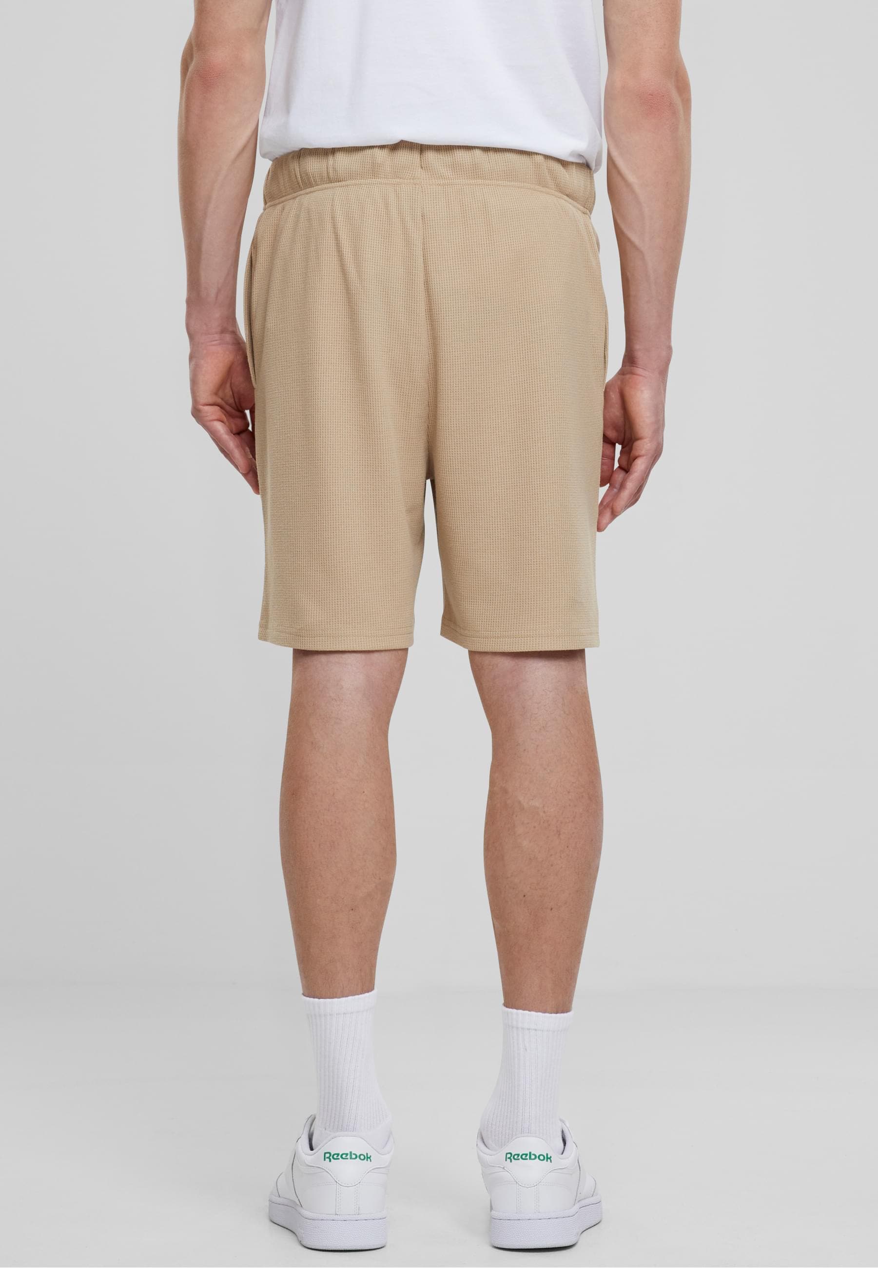 URBAN CLASSICS Sweatshorts »Urban Classics Herren Waffle Sweat Shorts«, (1 tlg.)
