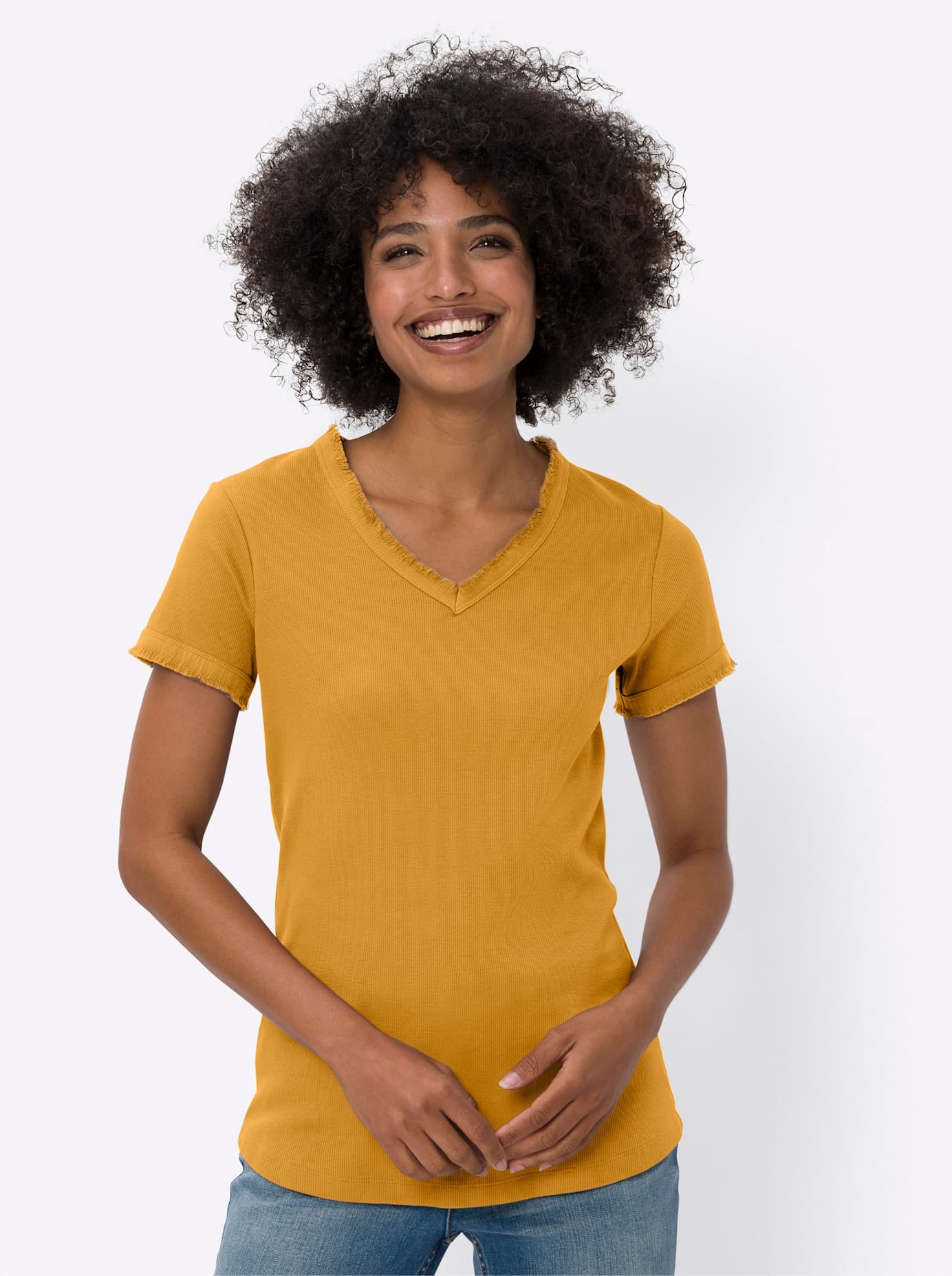 heine V-Shirt "Shirt" 1 Stk. tlg. günstig online kaufen