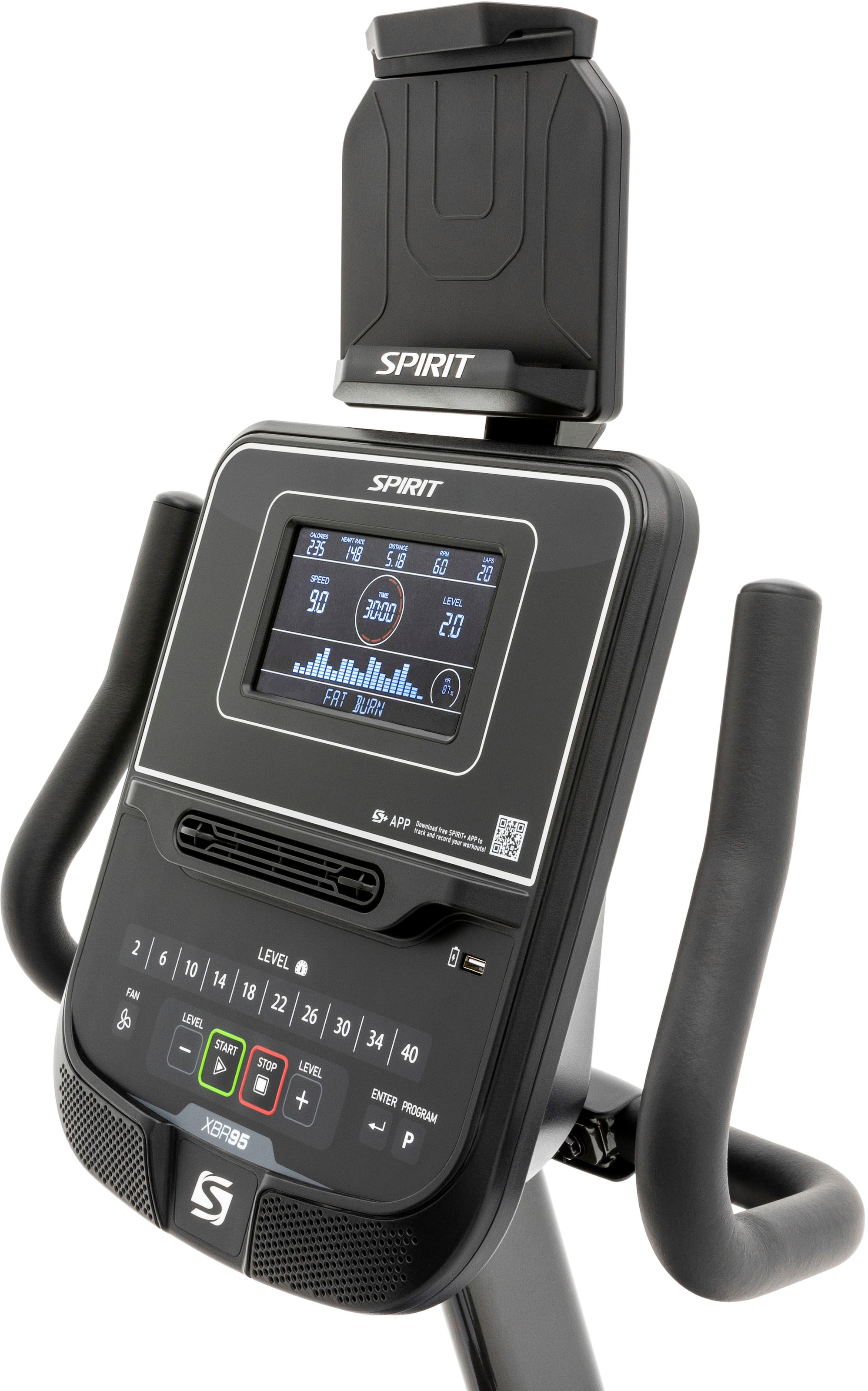 Spirit Fitness Liege-Ergometer »Spirit Fitness XBR95 Liegeergometer«