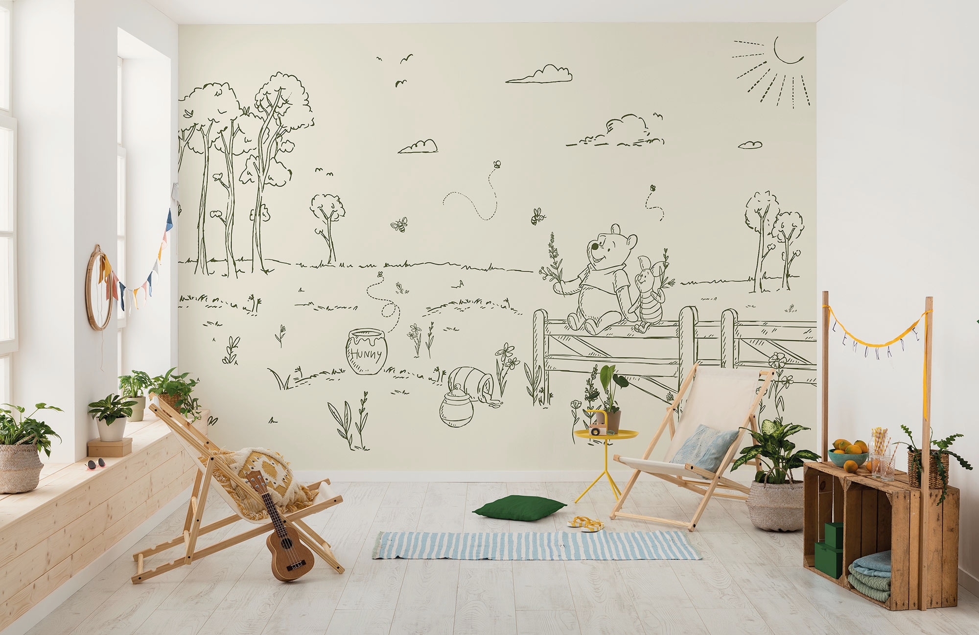Komar Kindertapete »Disney Winnie the Pooh B...
