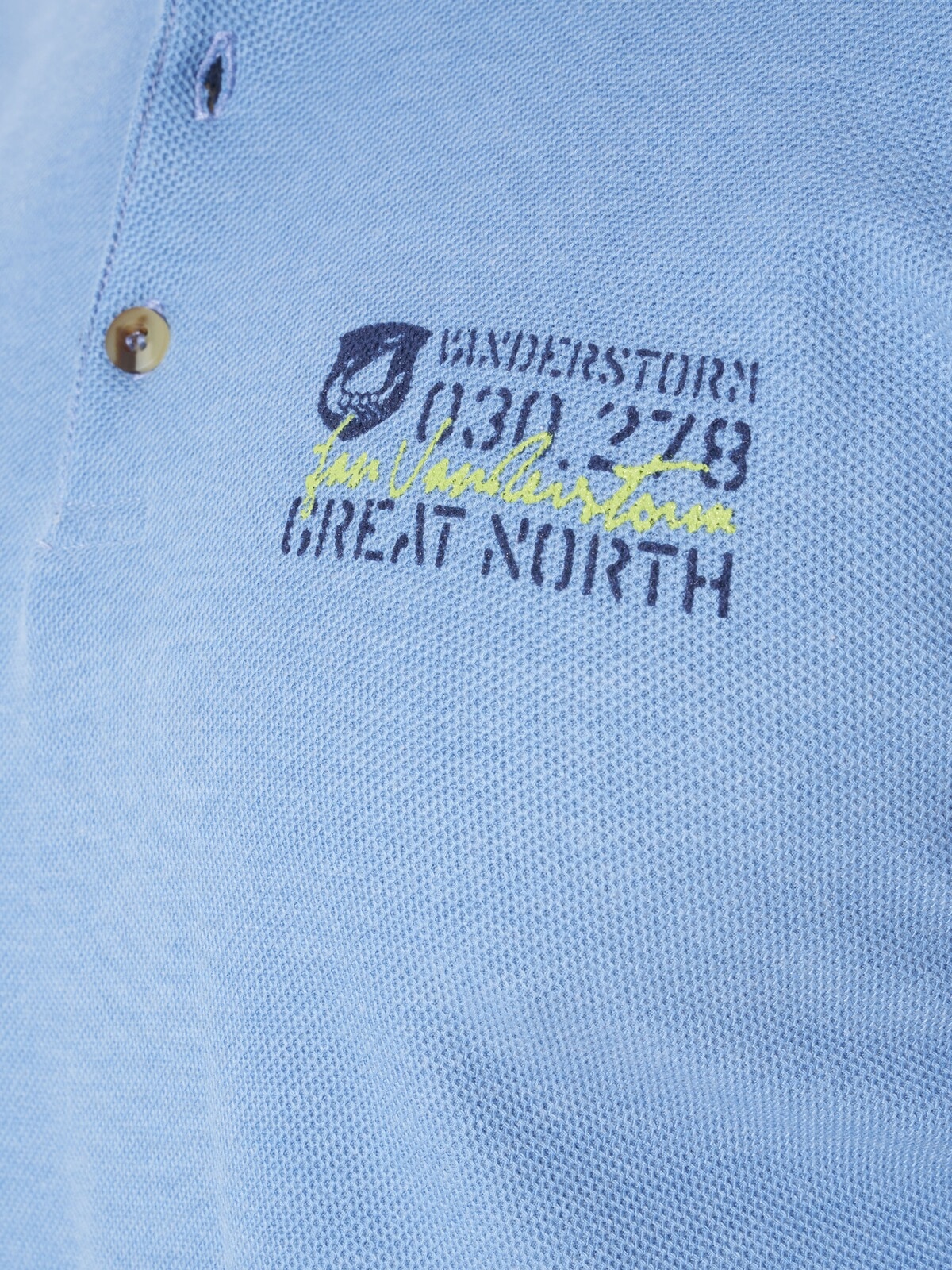Jan Vanderstorm Langarm-Poloshirt »Langarmshirt IVOR«