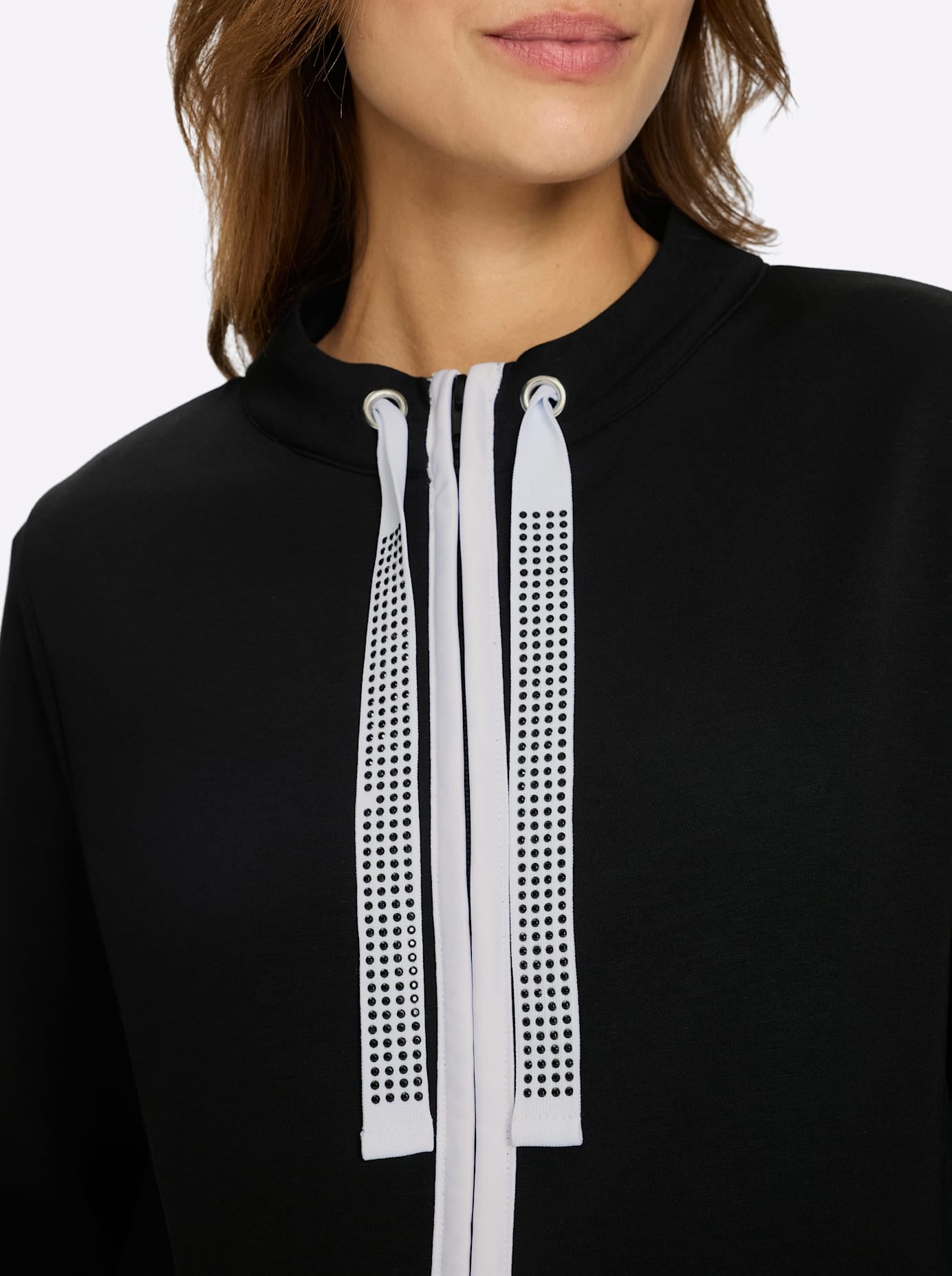 Inspirationen Shirtjacke »Sweatjacke« 1 tlg.