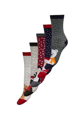 ONLY Freizeitsocken »ONLCHRISTMAS 5-PACK SO...