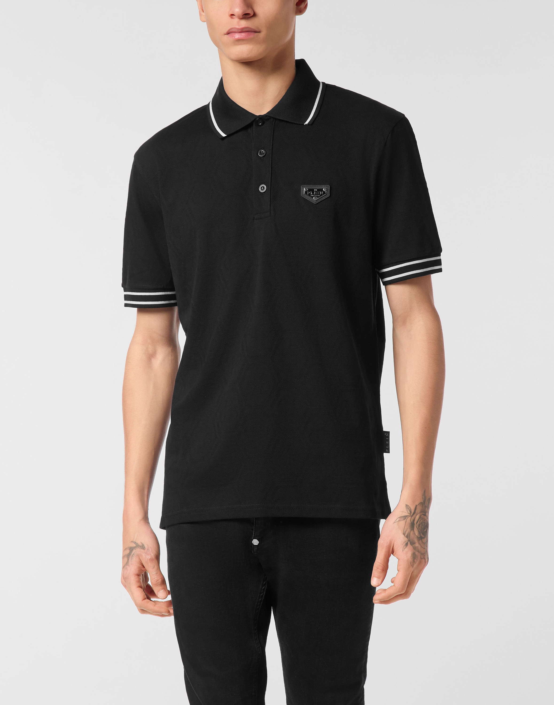 PHILIPP PLEIN Poloshirt "Monogram" günstig online kaufen