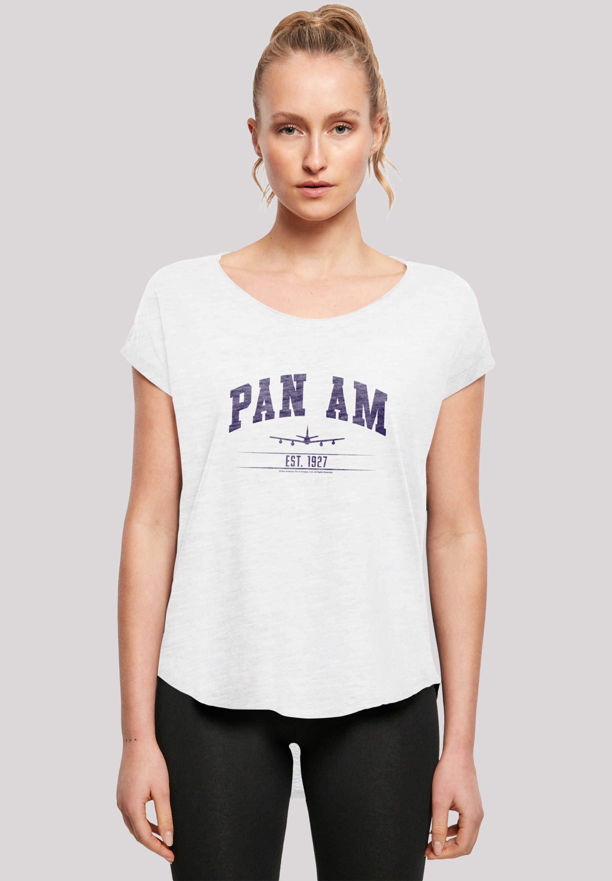 F4NT4STIC T-Shirt "Pan Am College Est 1927", Premium Qualität günstig online kaufen