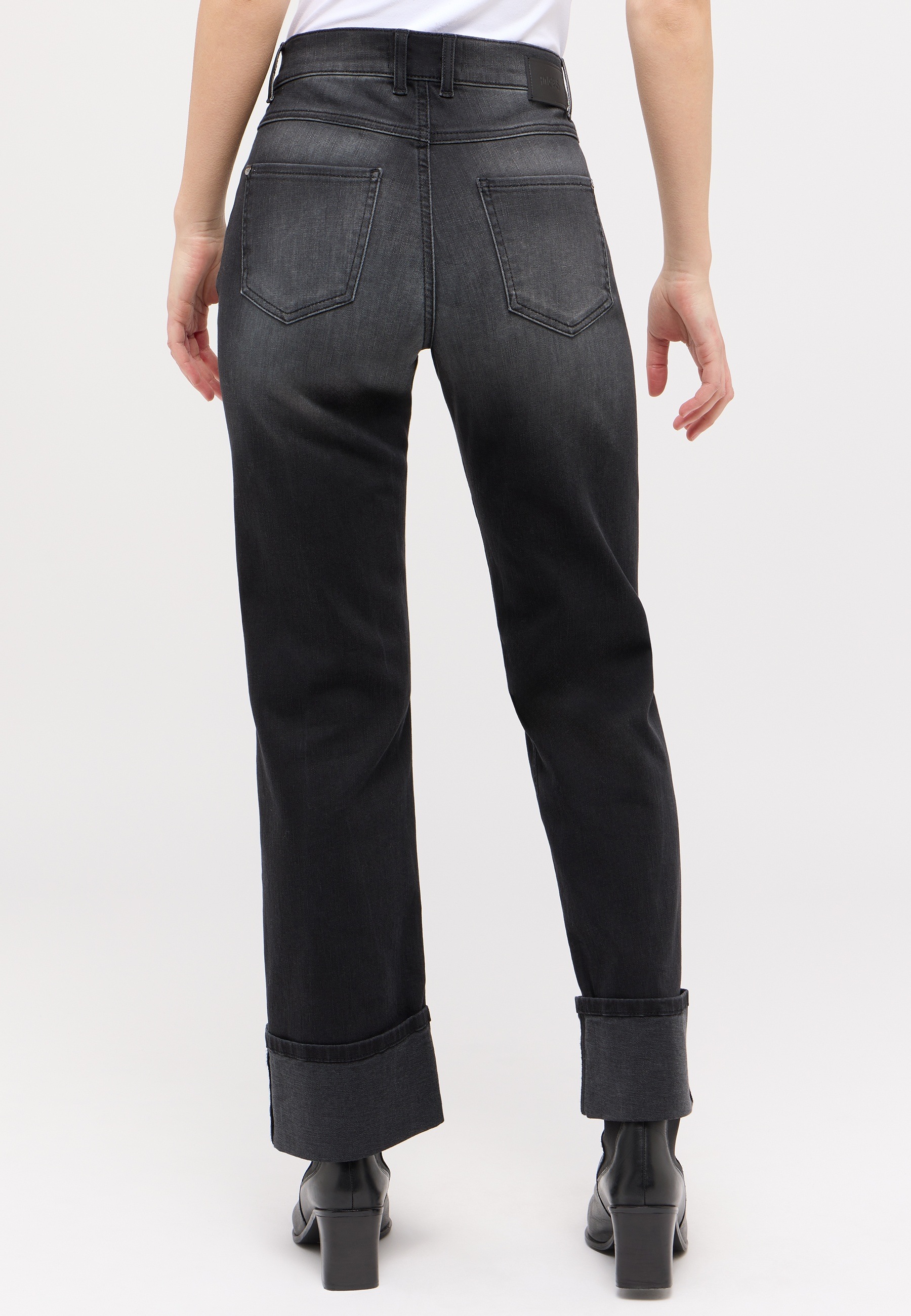 ANGELS Straight-Jeans "LARA TU", mit umgeschlagenem Bein günstig online kaufen