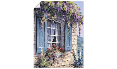 Artland Wandbild »Fenster I«, Fenster & Türen, (1 St.), in vielen Größen &... kaufen