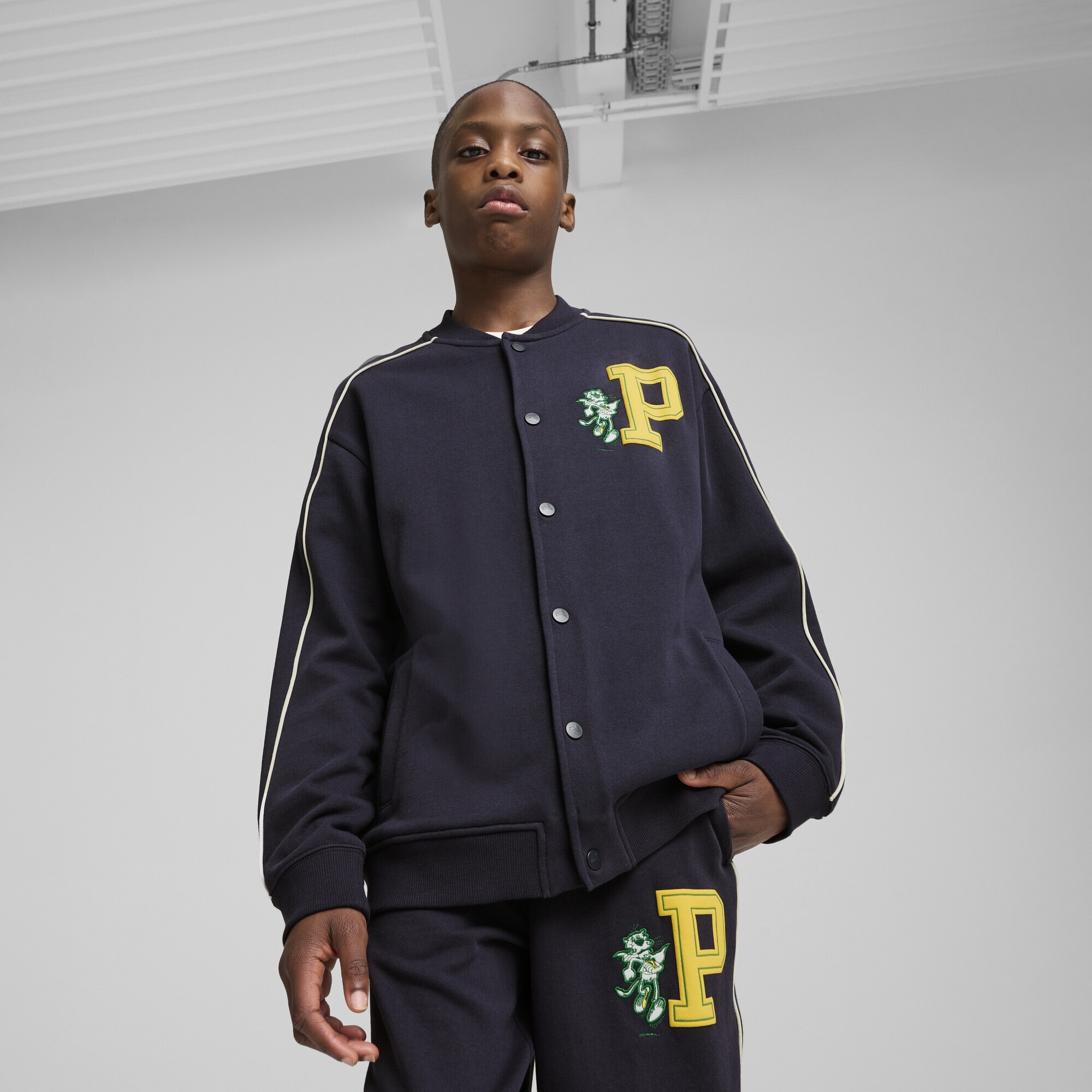 PUMA Sweatjacke »T7 SUPER PUMA Bomberjacke Jungen«