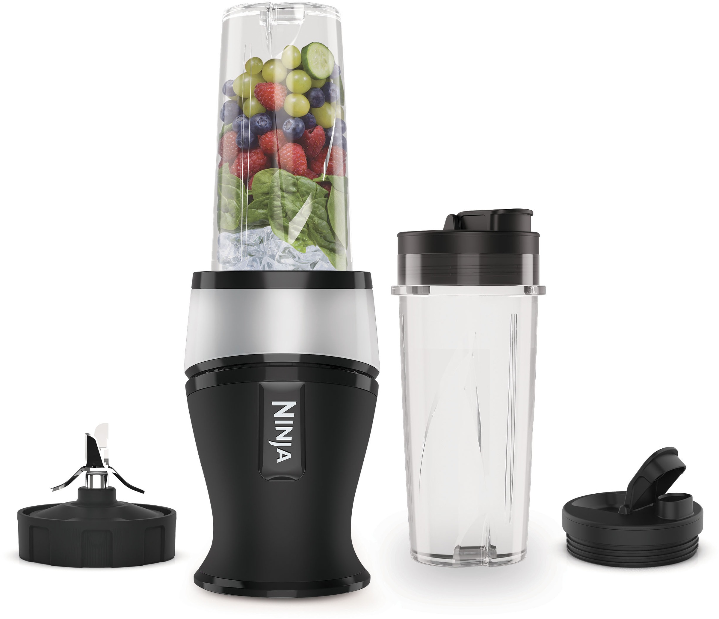 NINJA Smoothie-Maker "QB3001EUS", 700 W, incl. 2 x 0,47 L to-go-Becher