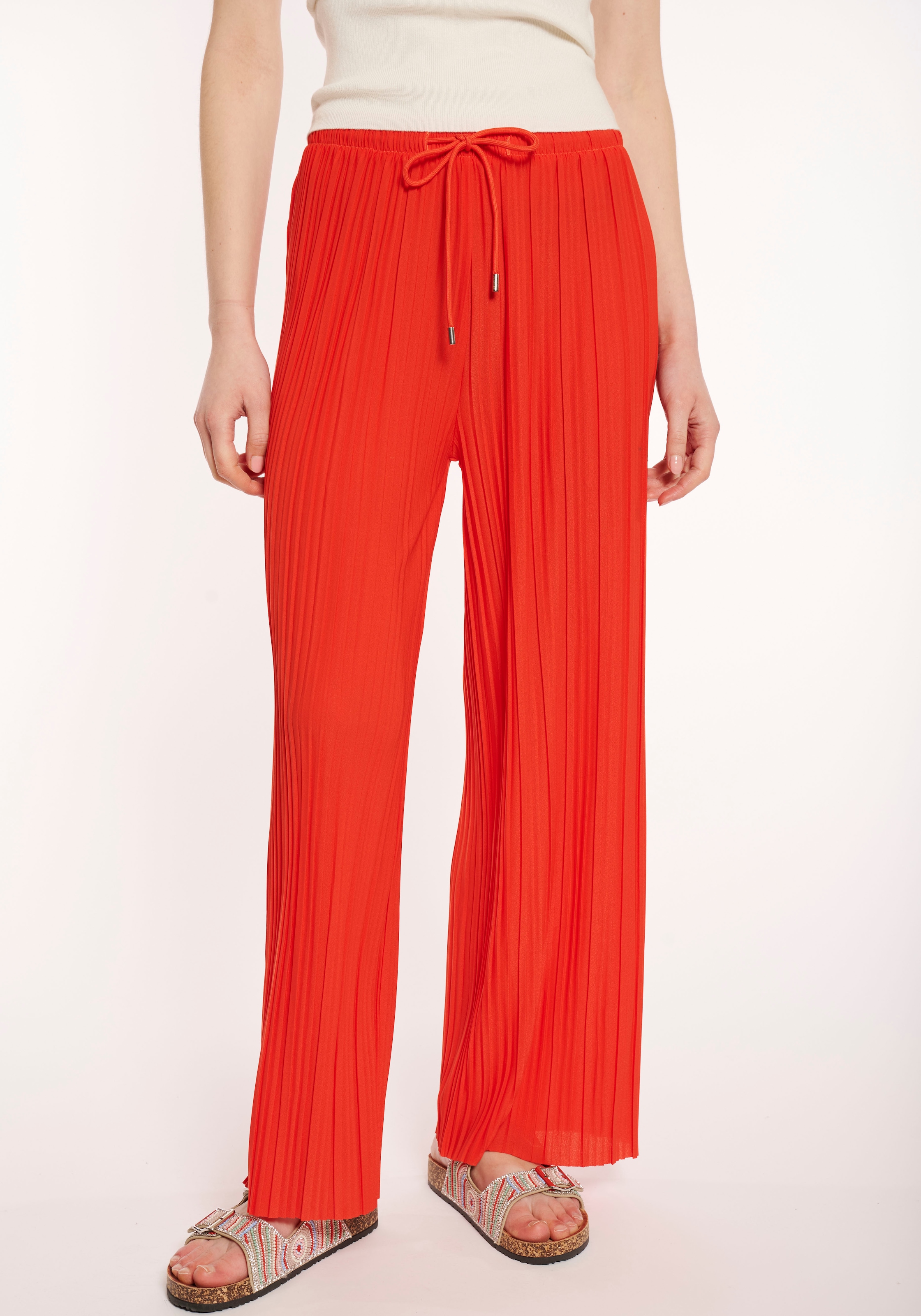 HaILY’S Schlupfhose "LG P TR Fa44biola", Sommerhose, mit Plisseefalten günstig online kaufen