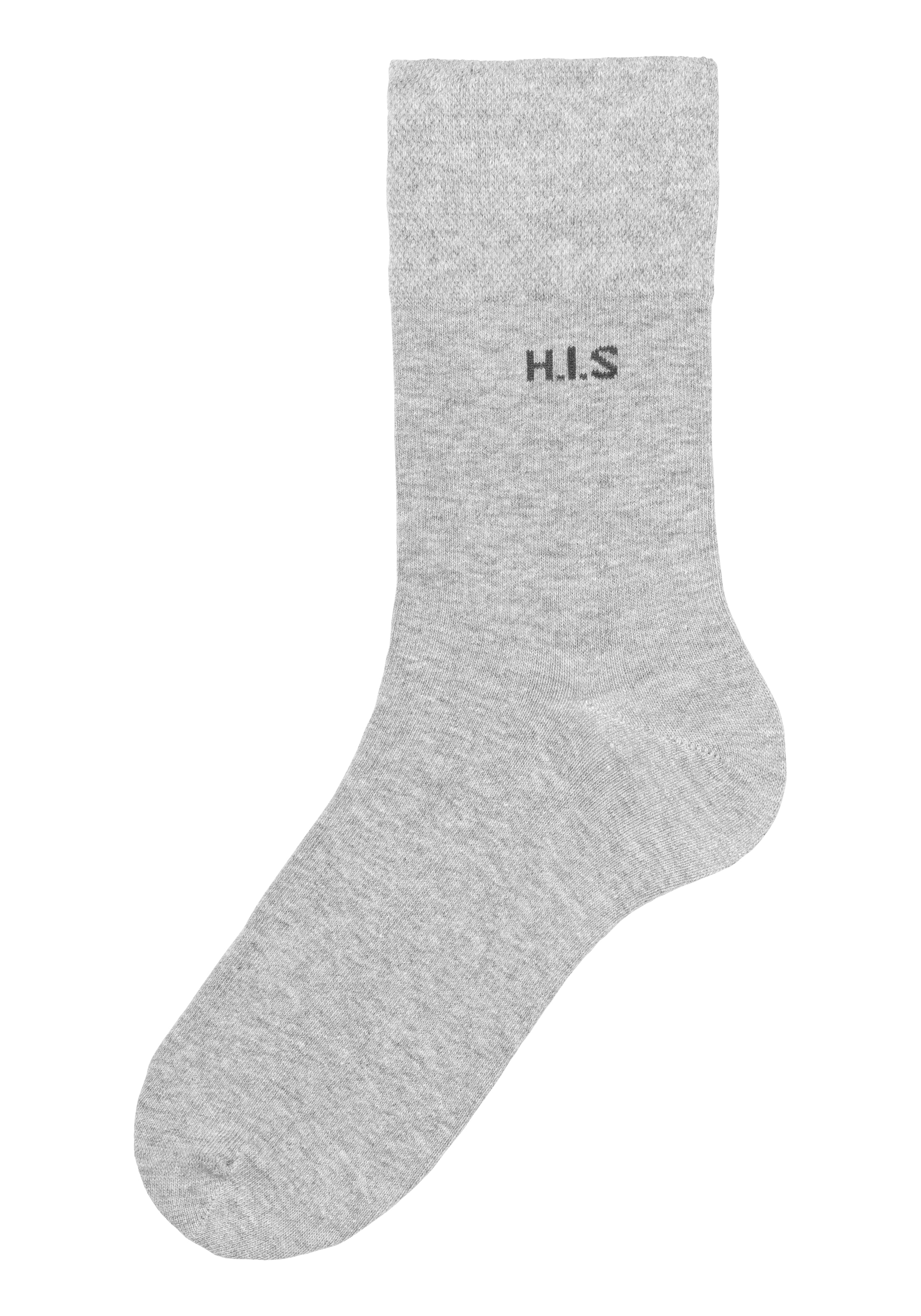 H.I.S Socken, (Packung, 12 Paar), ohne einschneidendes Gummi