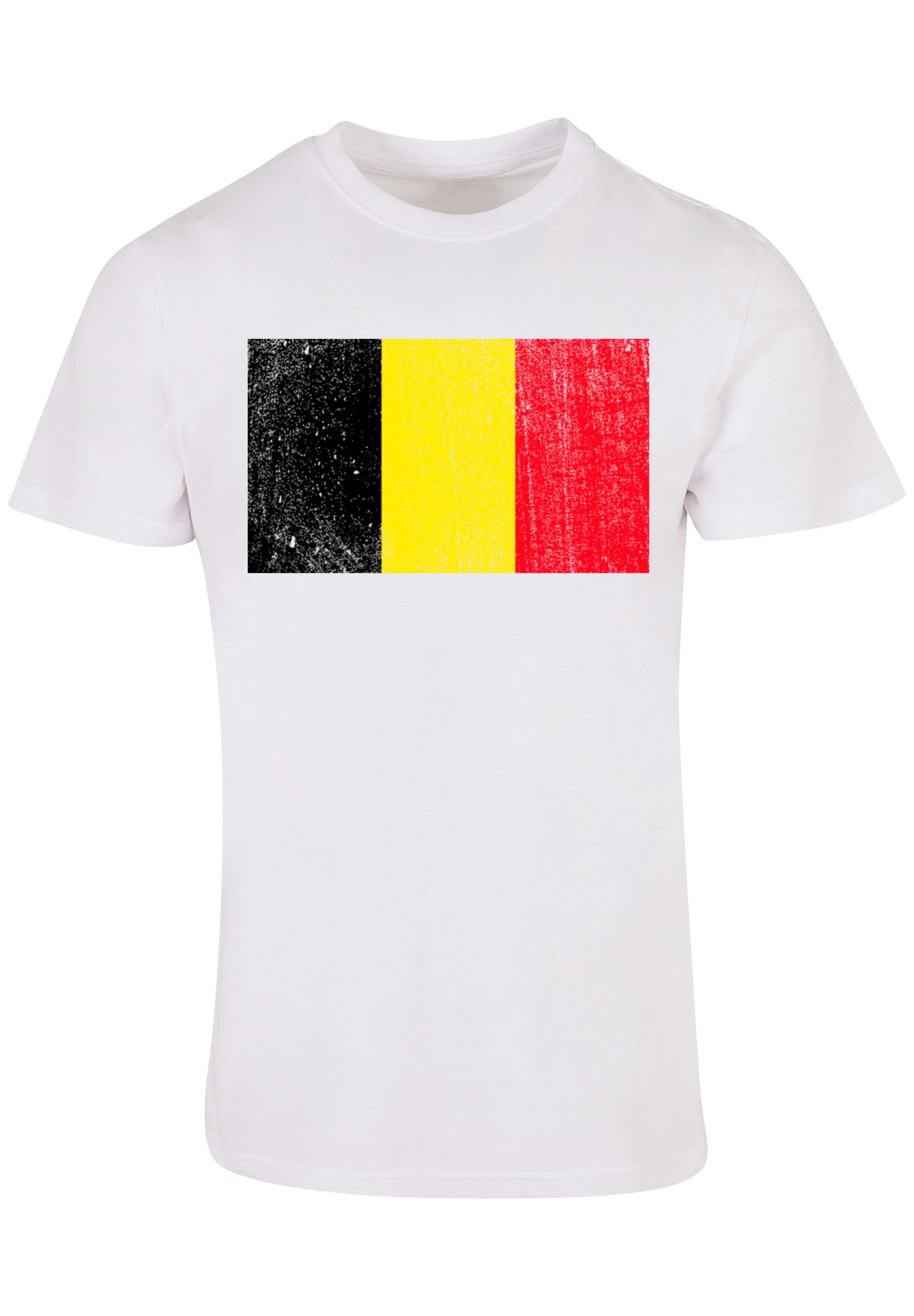 F4NT4STIC T-Shirt "Belgien Flagge Belgium" Print günstig online kaufen