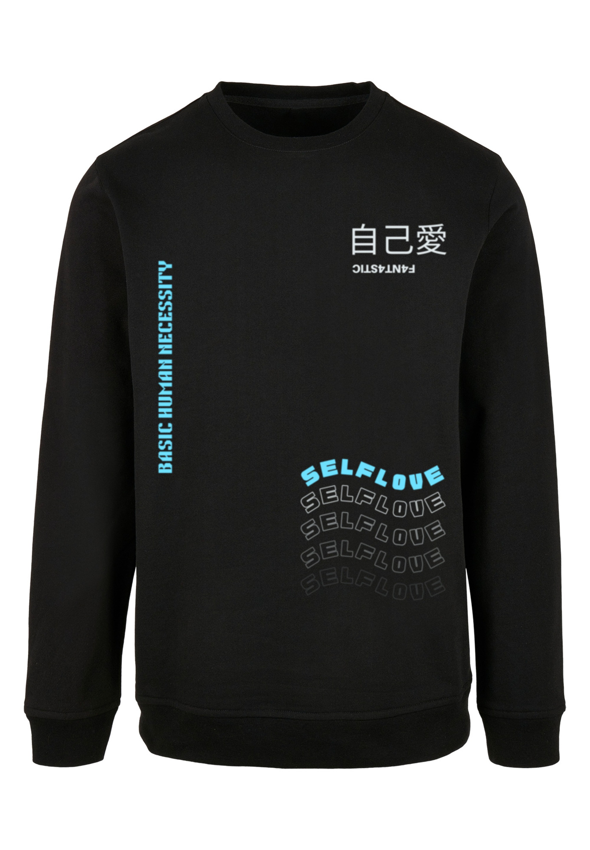 F4NT4STIC Kapuzenpullover »Self Love CREWNECK«, Print