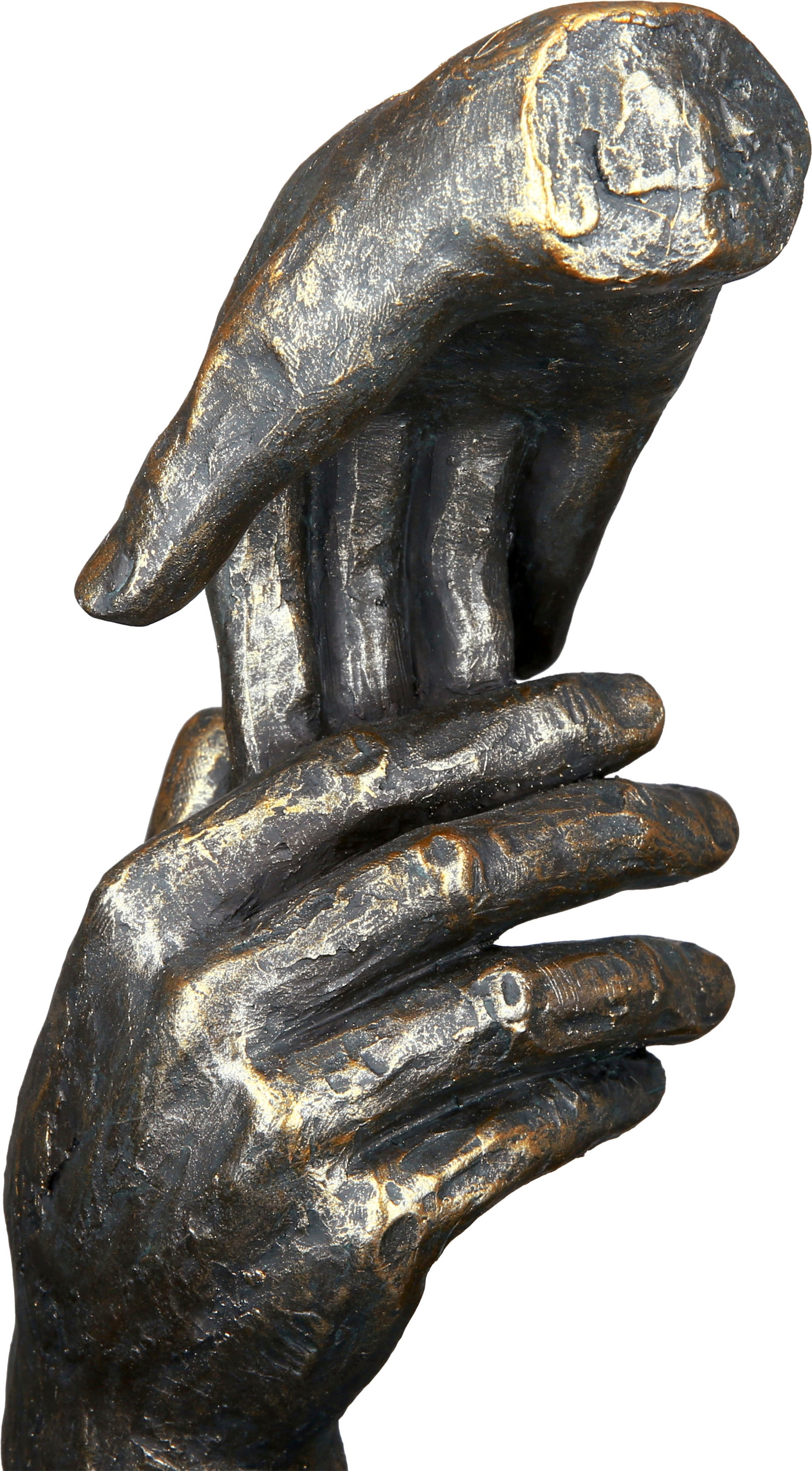 BAUR Gilde by Dekofigur kaufen hands, bronzefarben«, »Skulptur braun | Two Casablanca