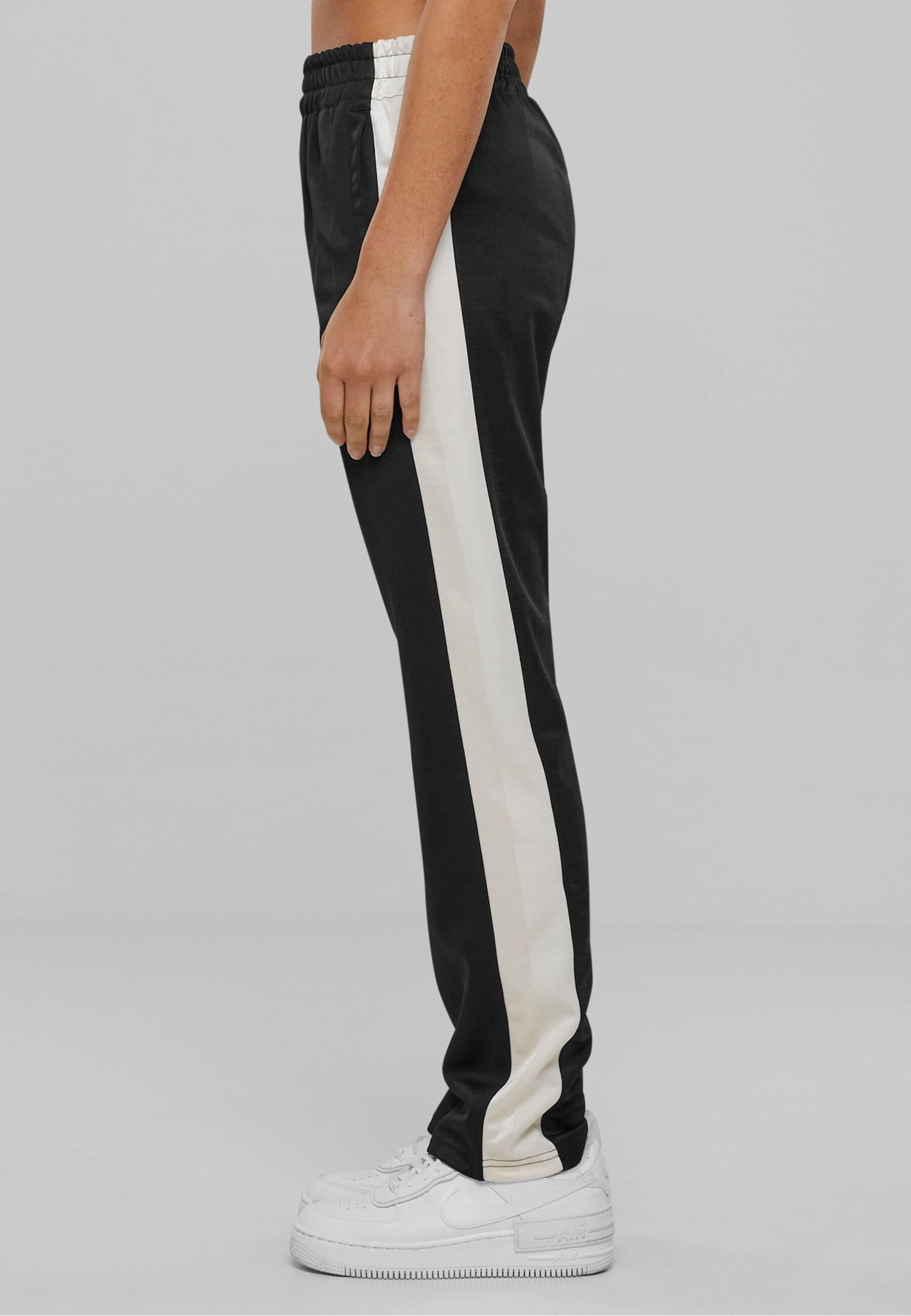 Fubu Stoffhose »Fubu Herren FM223-018-2 FUBU Corporate Striped Track Pants«, (1 tlg.)