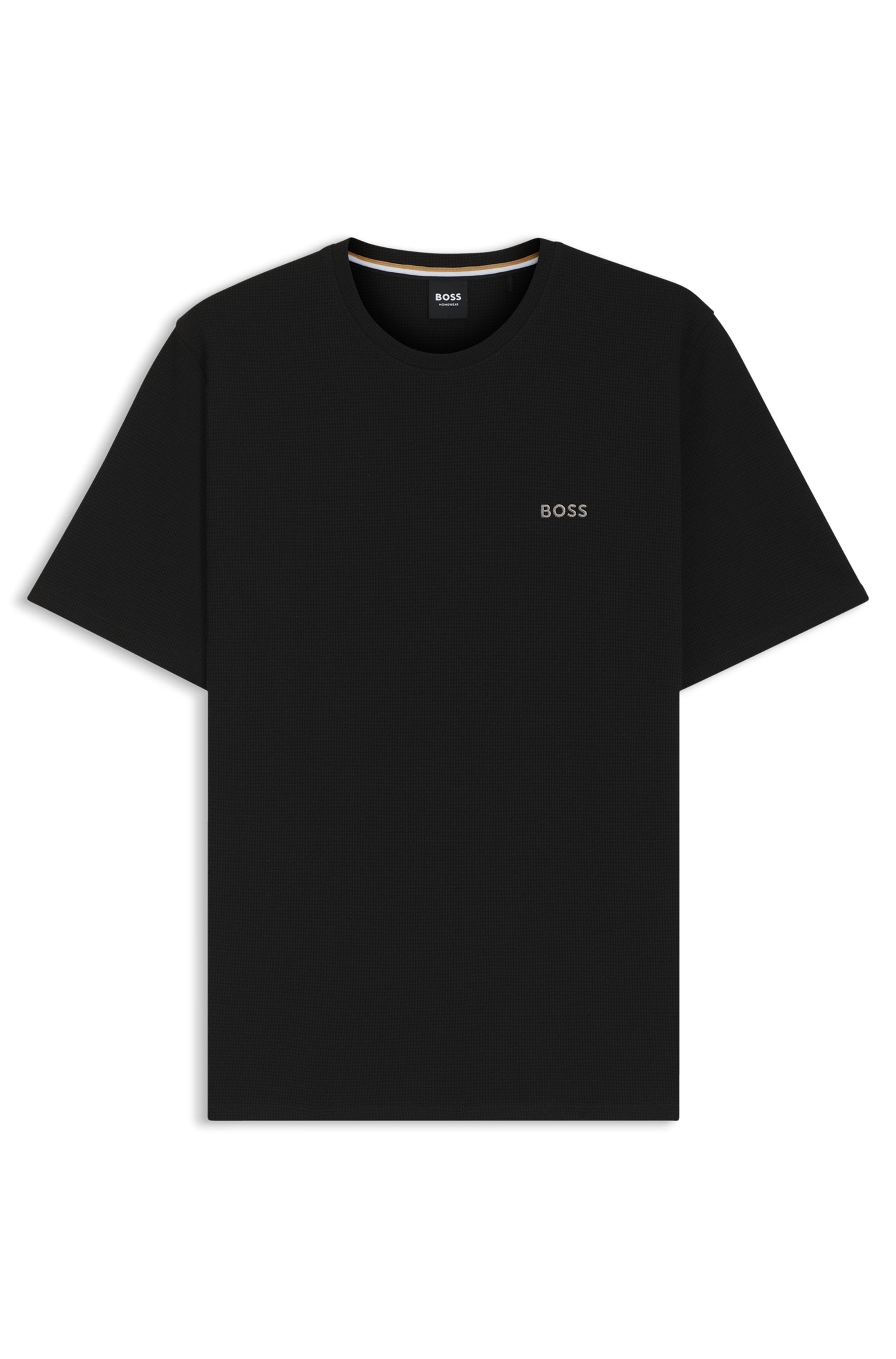 BOSS Pyjamaoberteil »Waffle T-Shirt«
