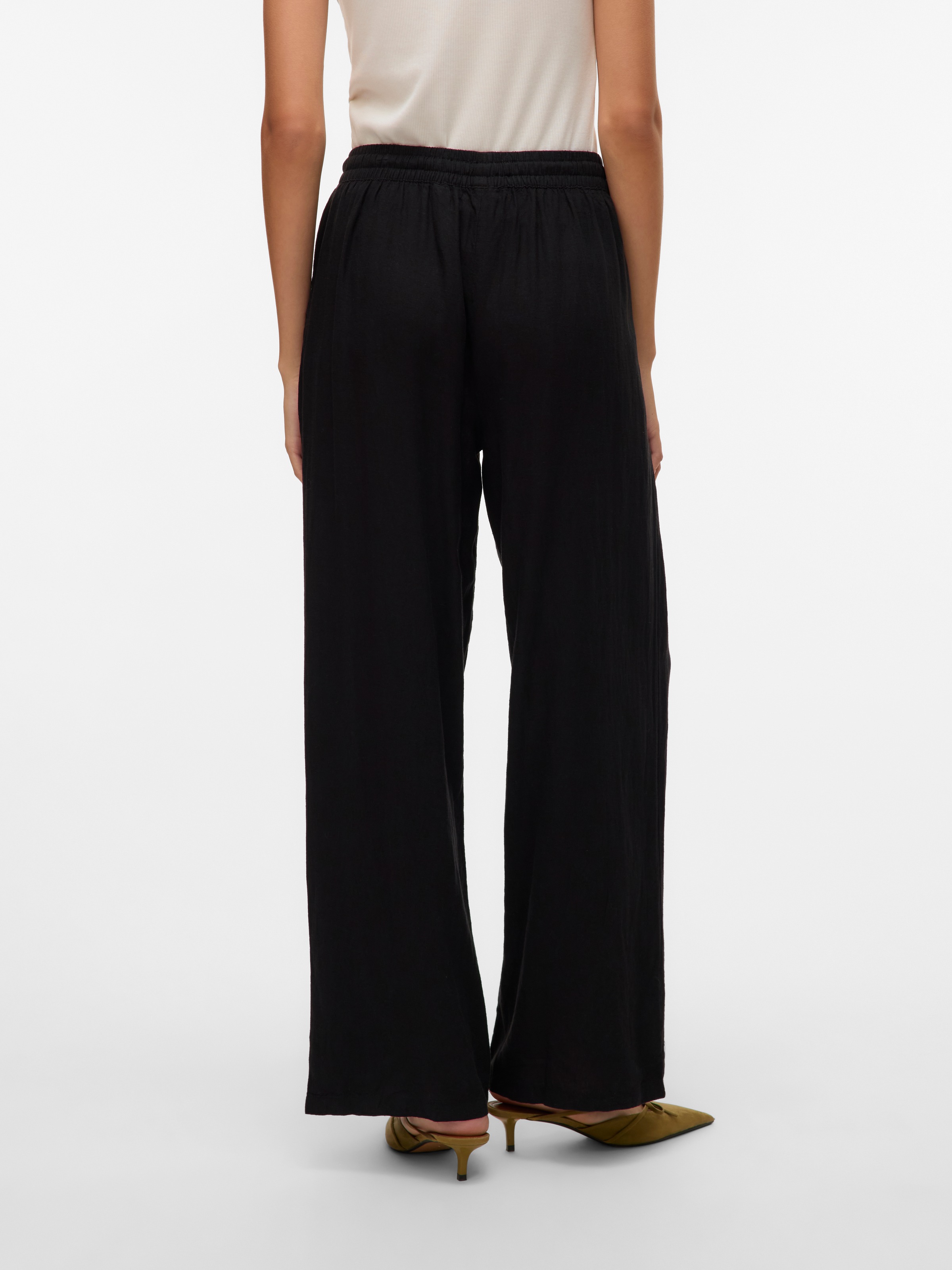 Vero Moda Pantalon Linn Black XS Femme 3