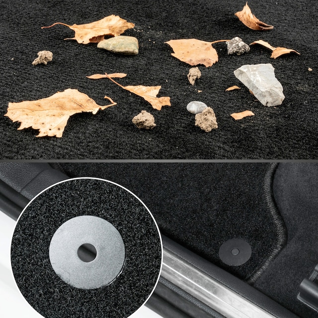 Black Friday WALSER Passform-Fußmatten »Standard«, (4 St.), für Mazda 2  08/2014-Heute | BAUR