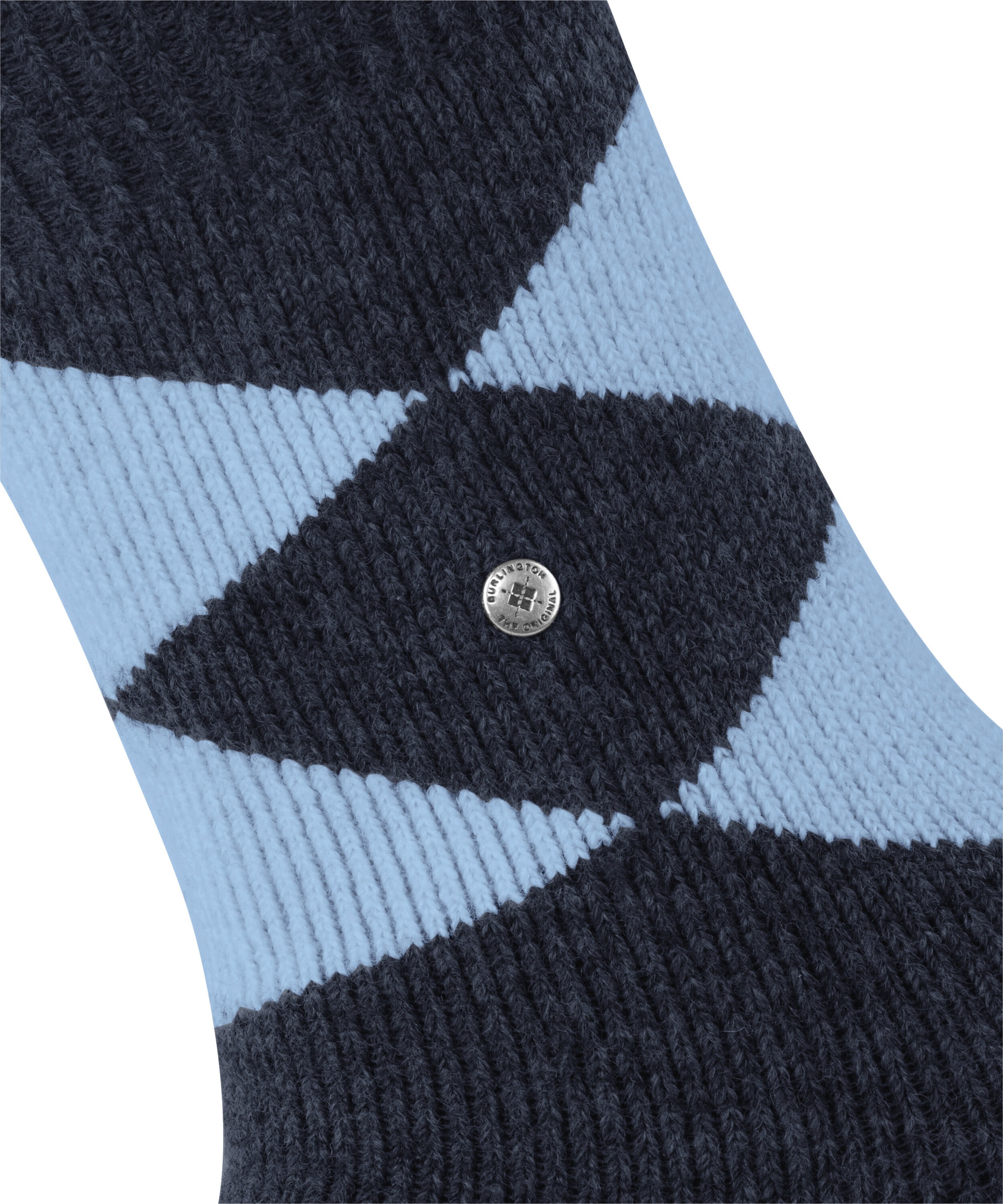 Burlington Haussocken »Cosy Argyle« atmungsaktiv, weich und hält Ihre Füße zuverlässig warm