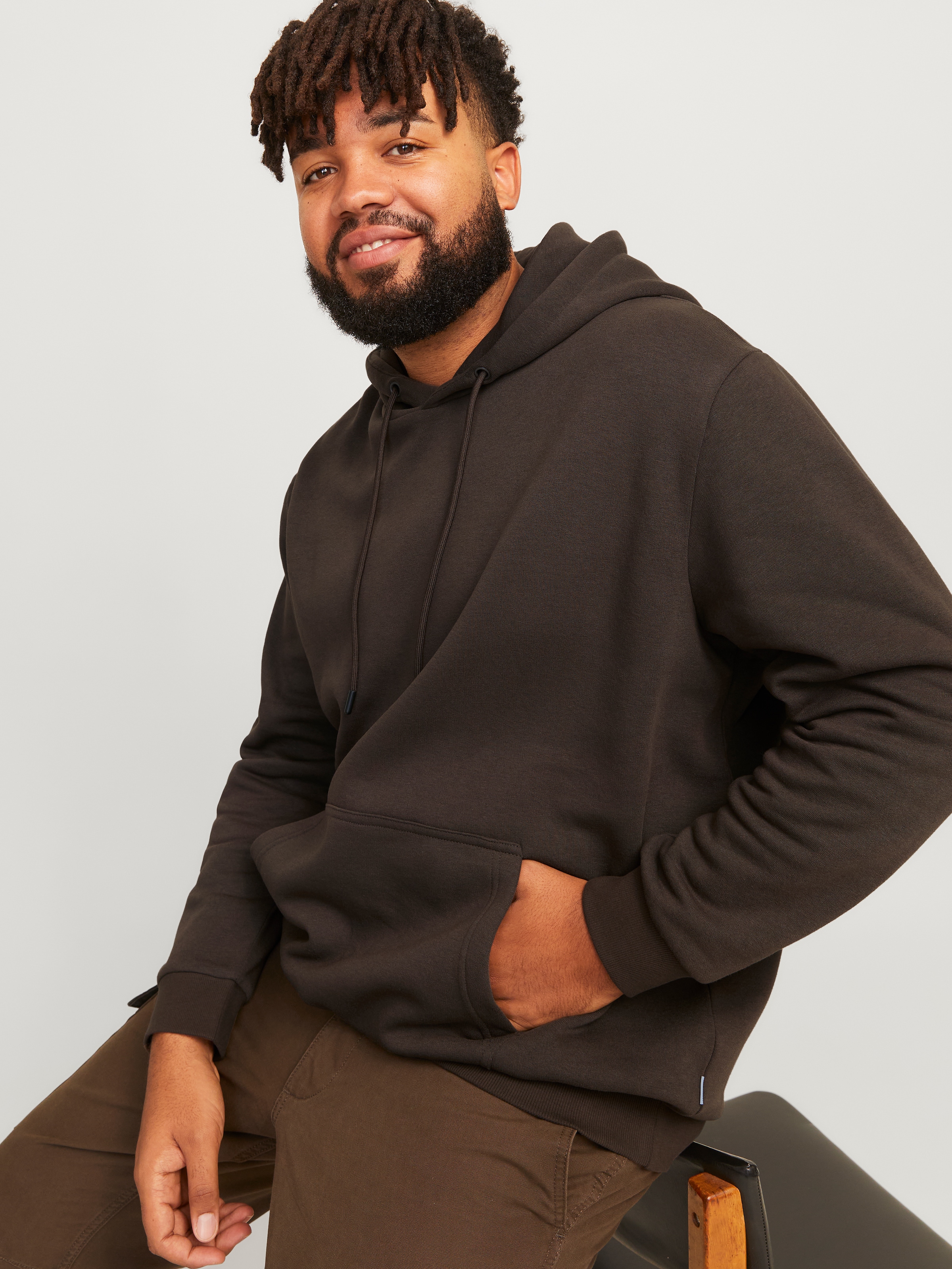 Jack & Jones PlusSize Kapuzensweatshirt "JJEBRADLEY SWEAT HOOD NOOS PLS", m günstig online kaufen