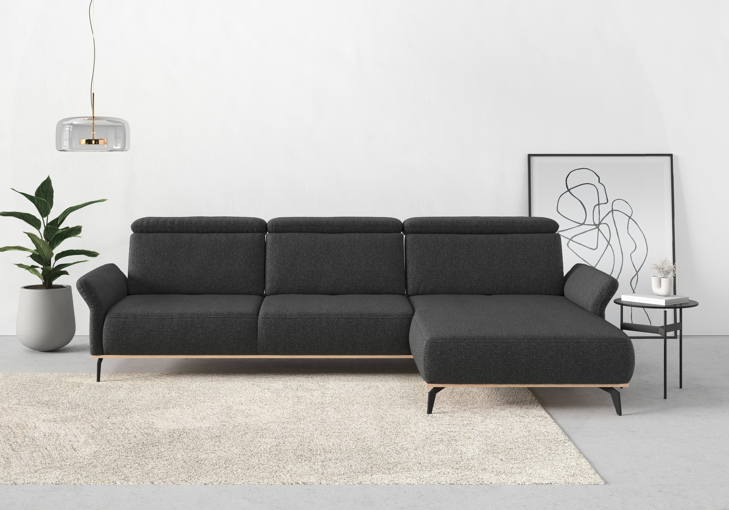 Home Affaire Fjord Ecksofa Grau 324x184x93cm 8