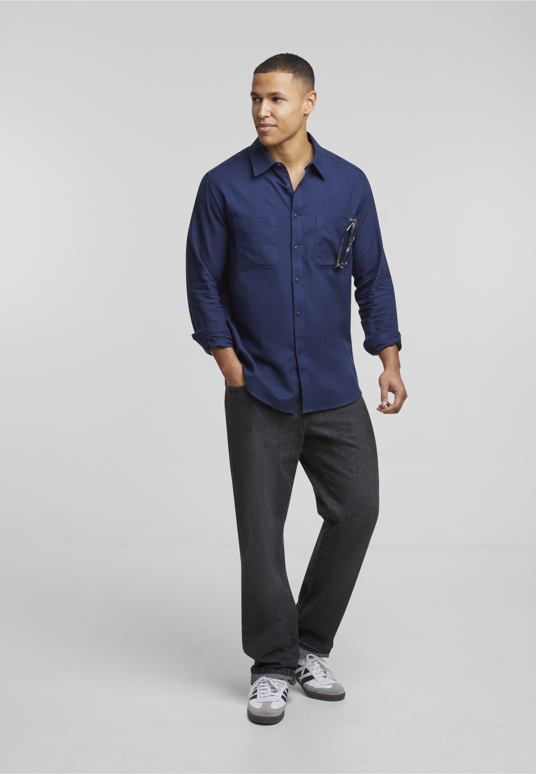 URBAN CLASSICS Flanellhemd »Urban Classics Herren Flanell Shirt« 1 Stk.