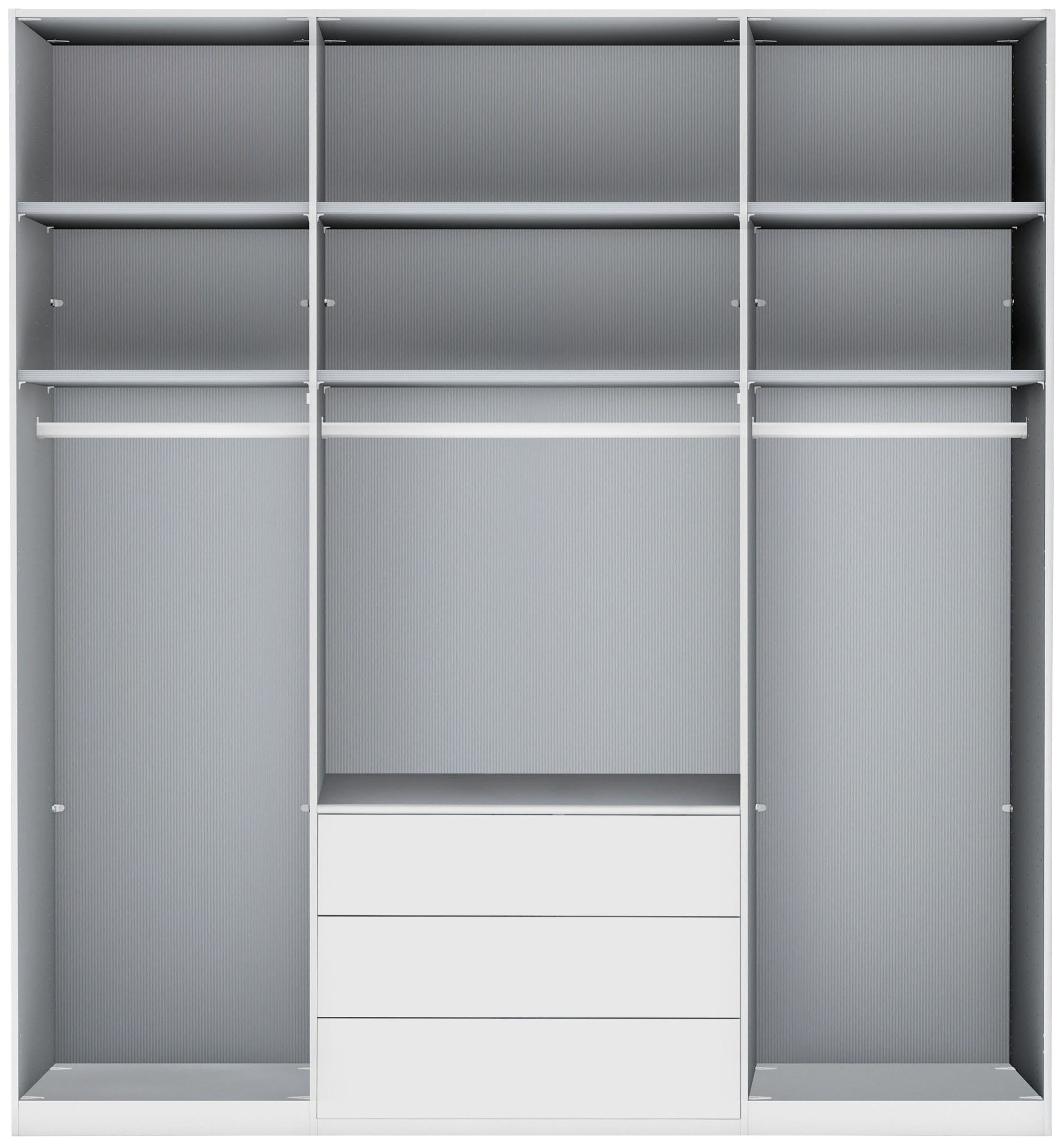 Thumbnail - WIEMANN Drehtürenschrank "Monaco" mit Glasfront sowie hochwertigen Beschlägen inkl. Dämpfung