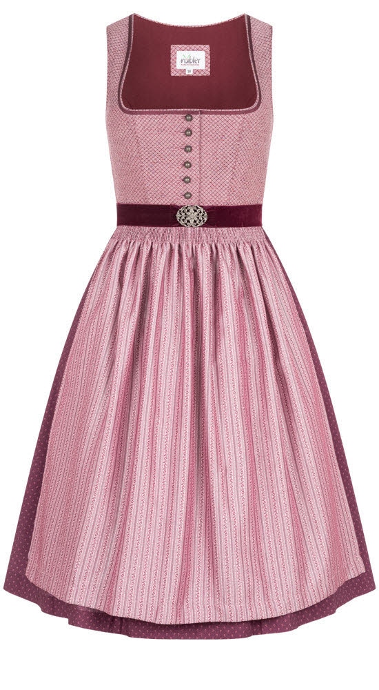 Nübler Dirndl "Midi Dirndl Lohe" günstig online kaufen