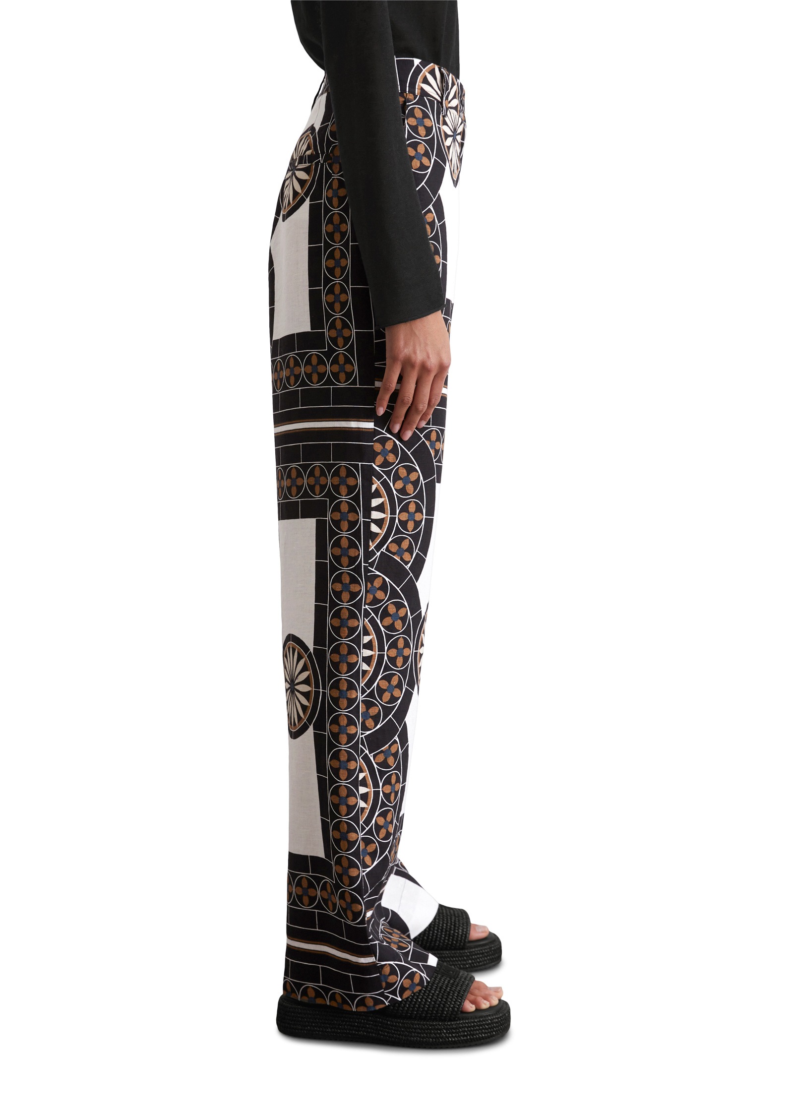 Marc O'Polo Chinohose »mit lässigem Allover-Print«