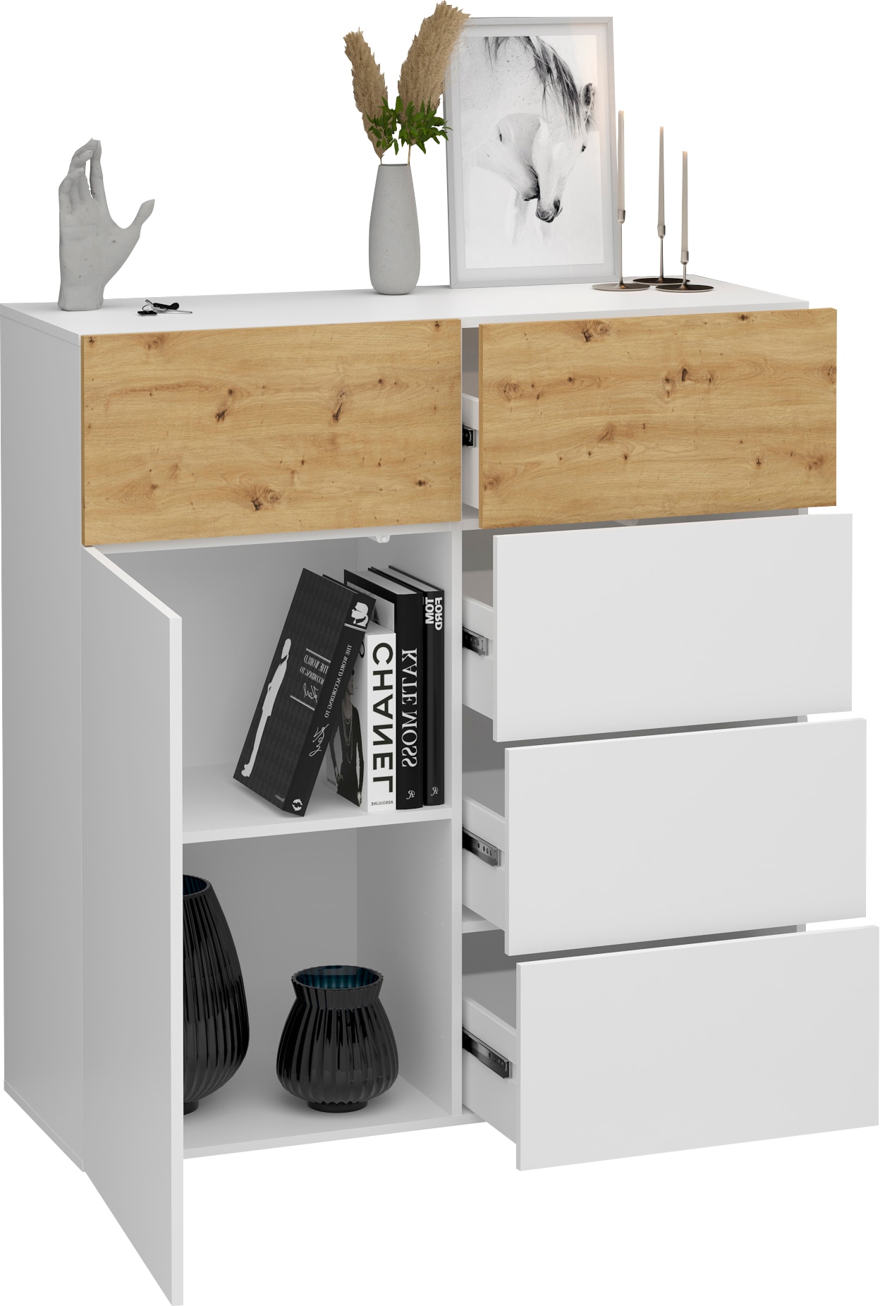 FMD Kommode »Belm«, Breite 109 cm