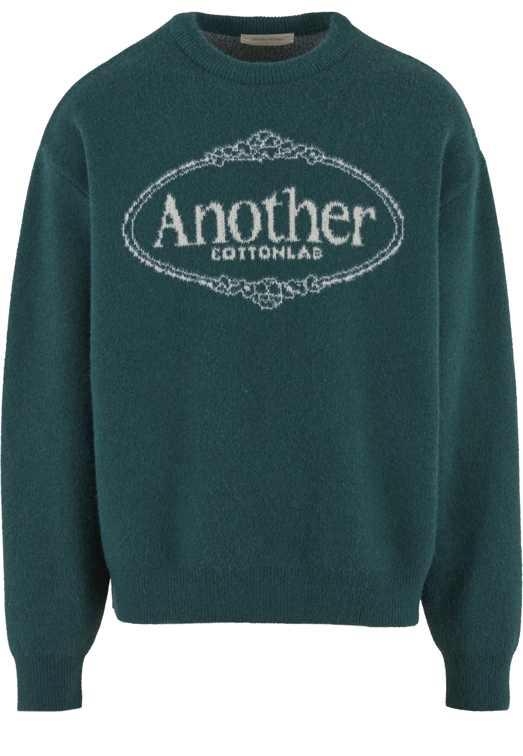 Another Cotton Lab Rundhalspullover "Another Cotton Lab Royal Chest Print Sweater" 1