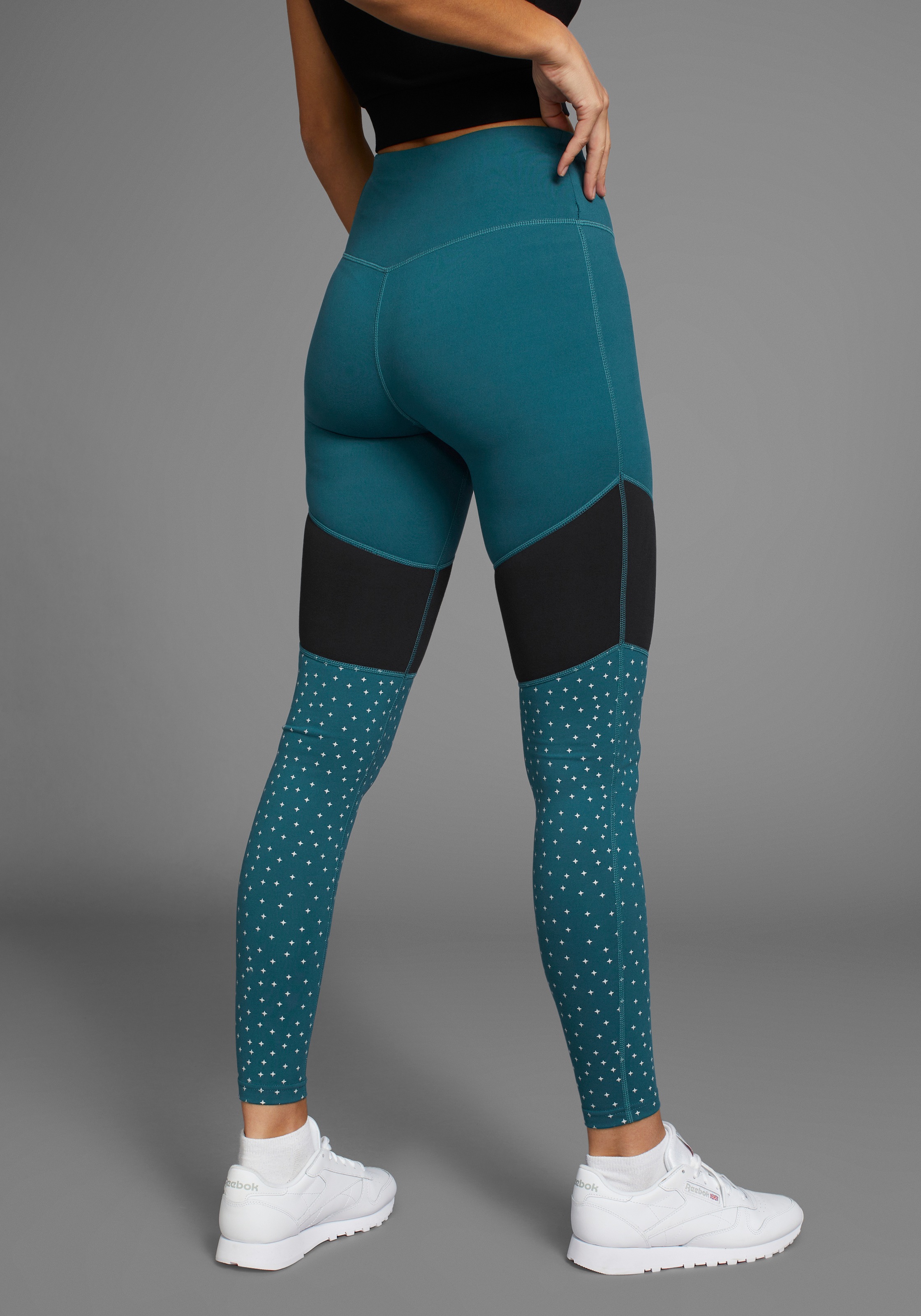 FAYN SPORTS Funktionstights "Tights mit Colorblock", und Reflektorprint günstig online kaufen