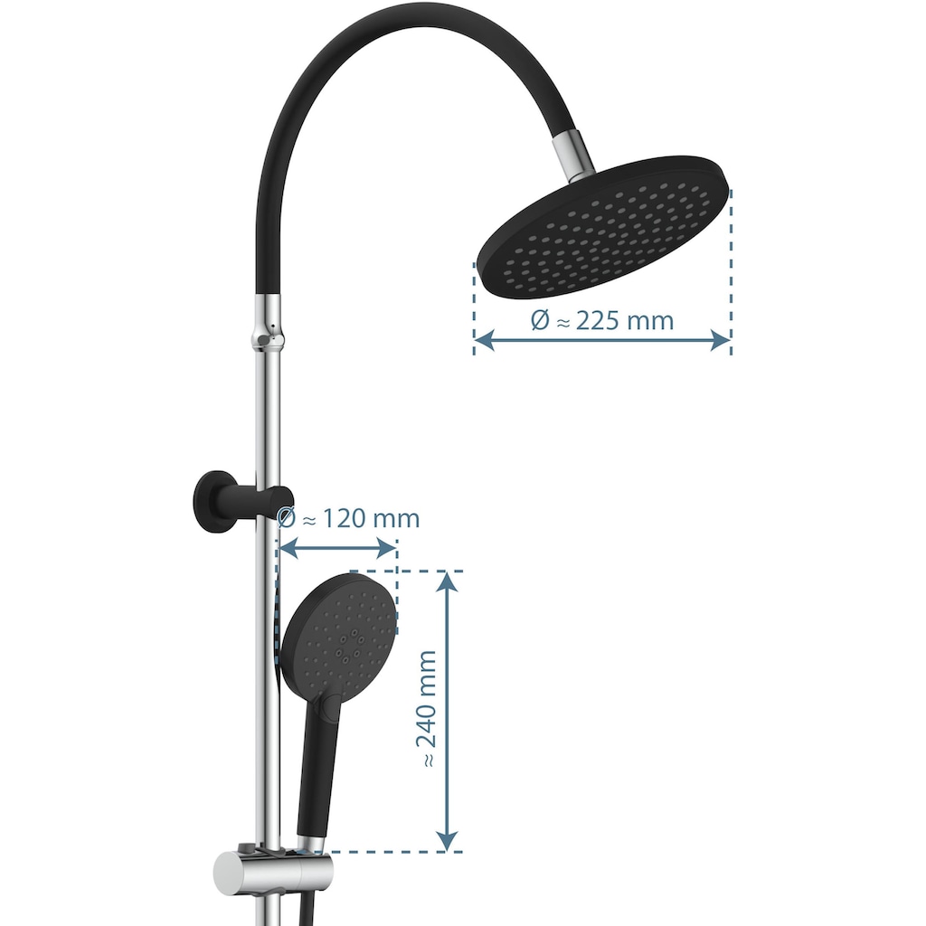 Schütte Duschsystem »MATAO RAIN«