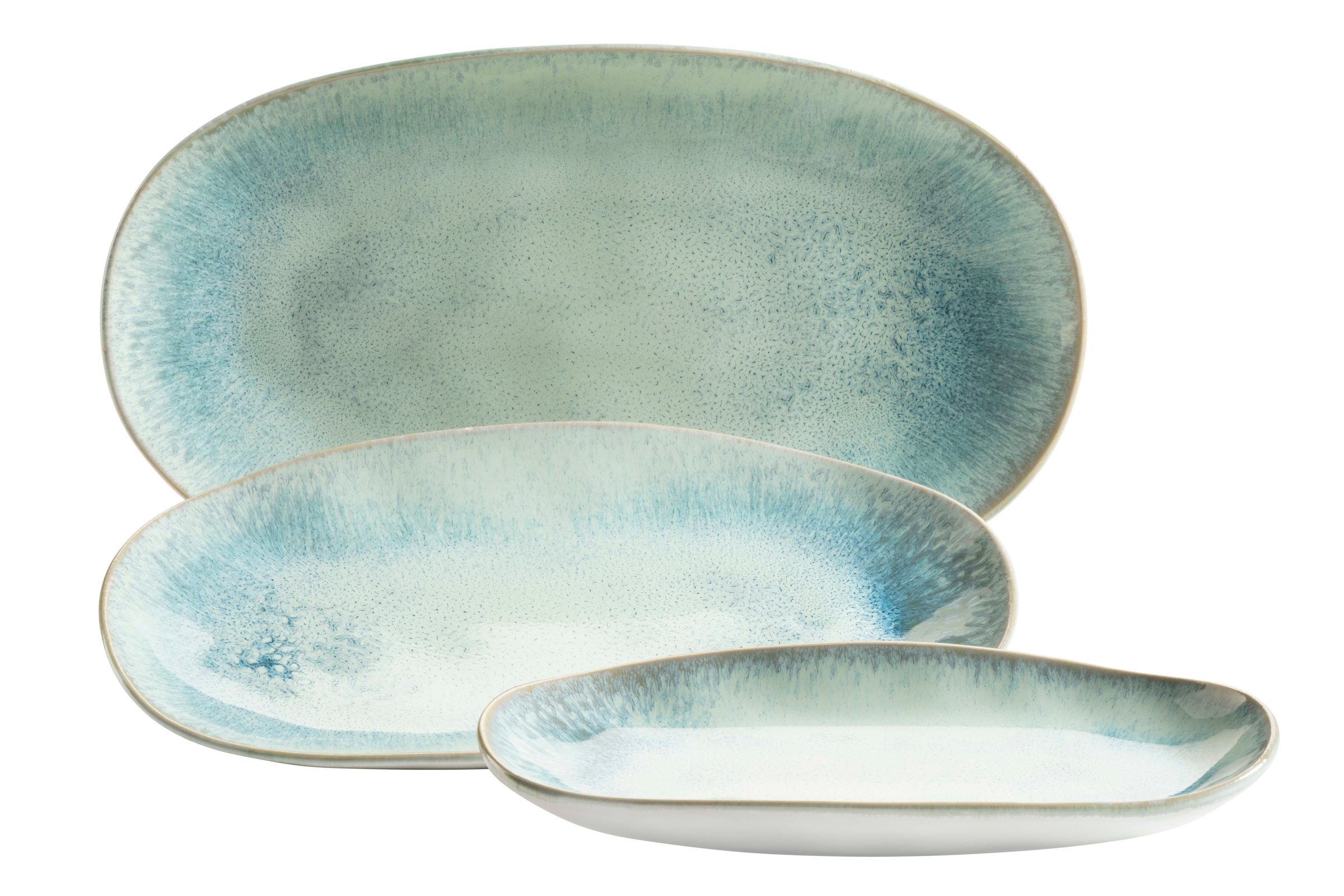 MÄSER Servierplatte "Frozen, Servierplatten-Set, Steinzeug" günstig online kaufen