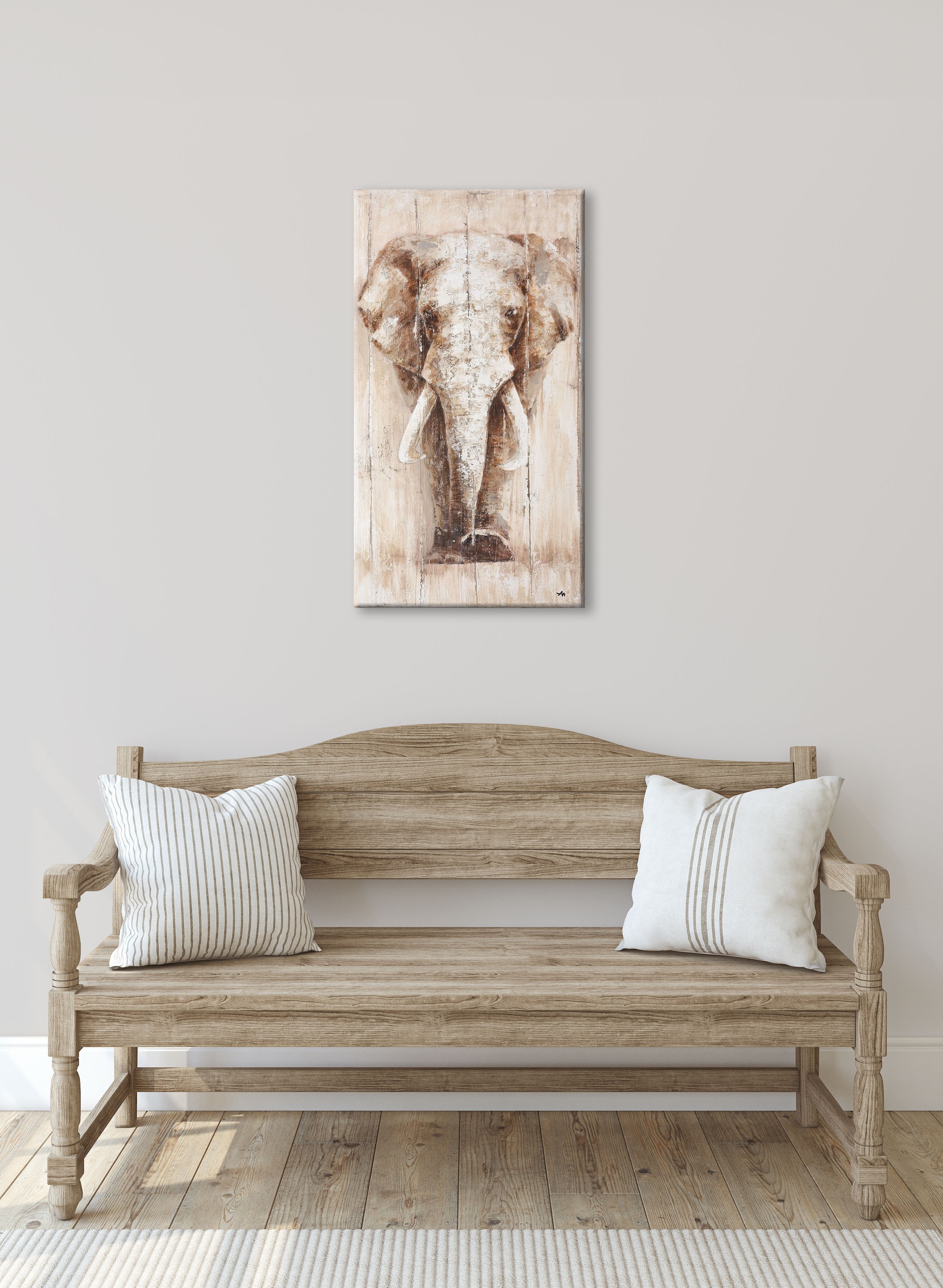 Bönninghoff Bönninghoff Ölgemälde Elefant-Elefante...
