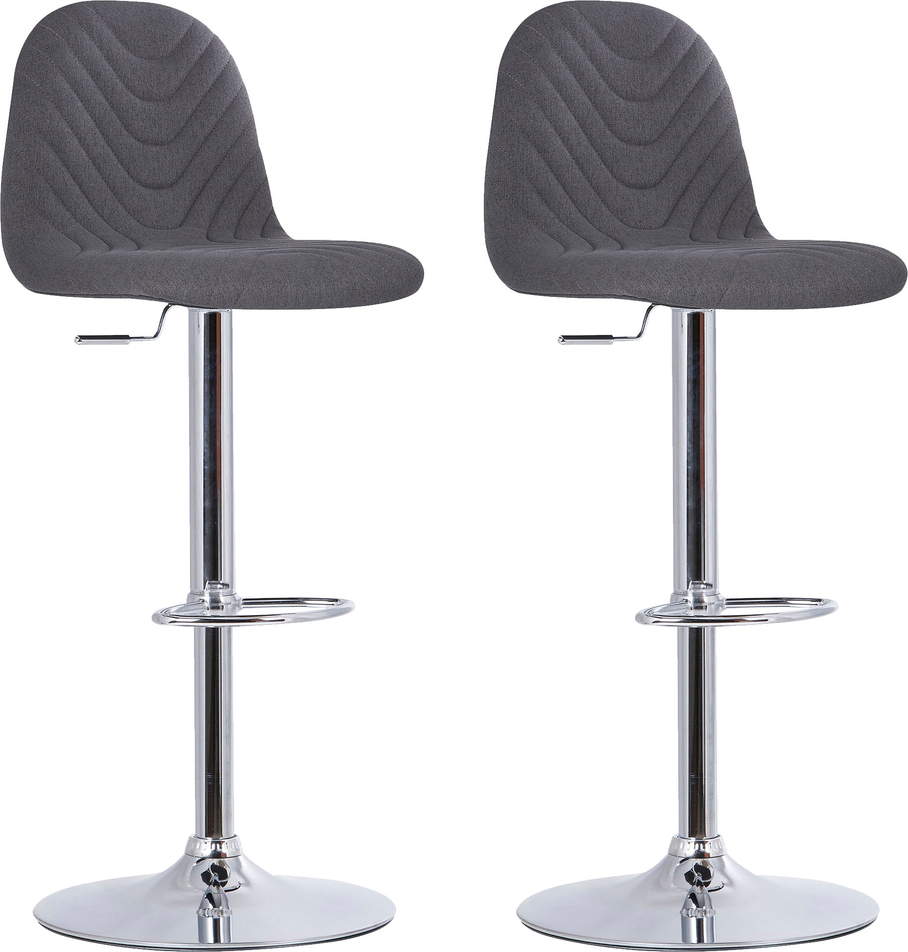 byLIVING Barhocker "Casino 01" Set, 2 tlg. drehbar mit Höhenverstellung, Be günstig online kaufen