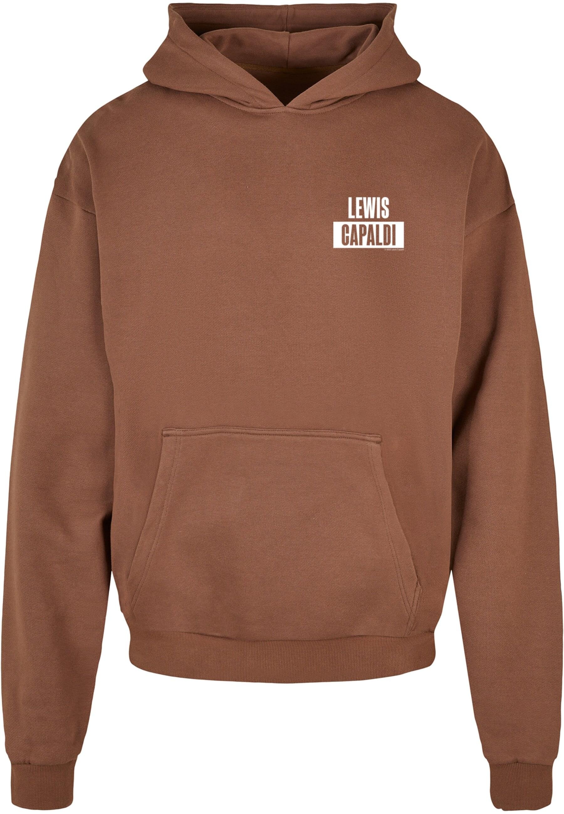 Merchcode Kapuzensweatshirt "Merchcode Herren Lewis Capaldi - PP Logo Ultra Heavy Hoody"