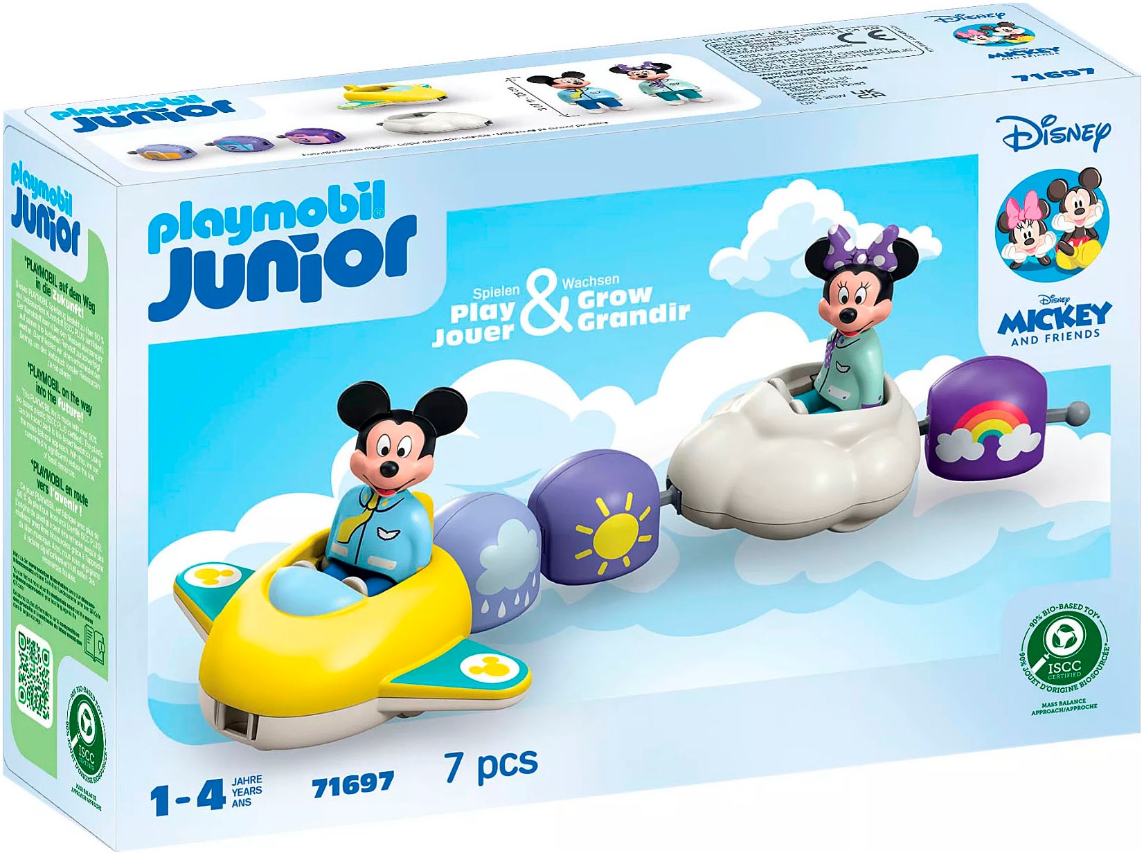 Playmobil® Konstruktions-Spielset »Mickys & Minnies Wolkenflug (71697), JUNIOR & Disney« Made in Europe