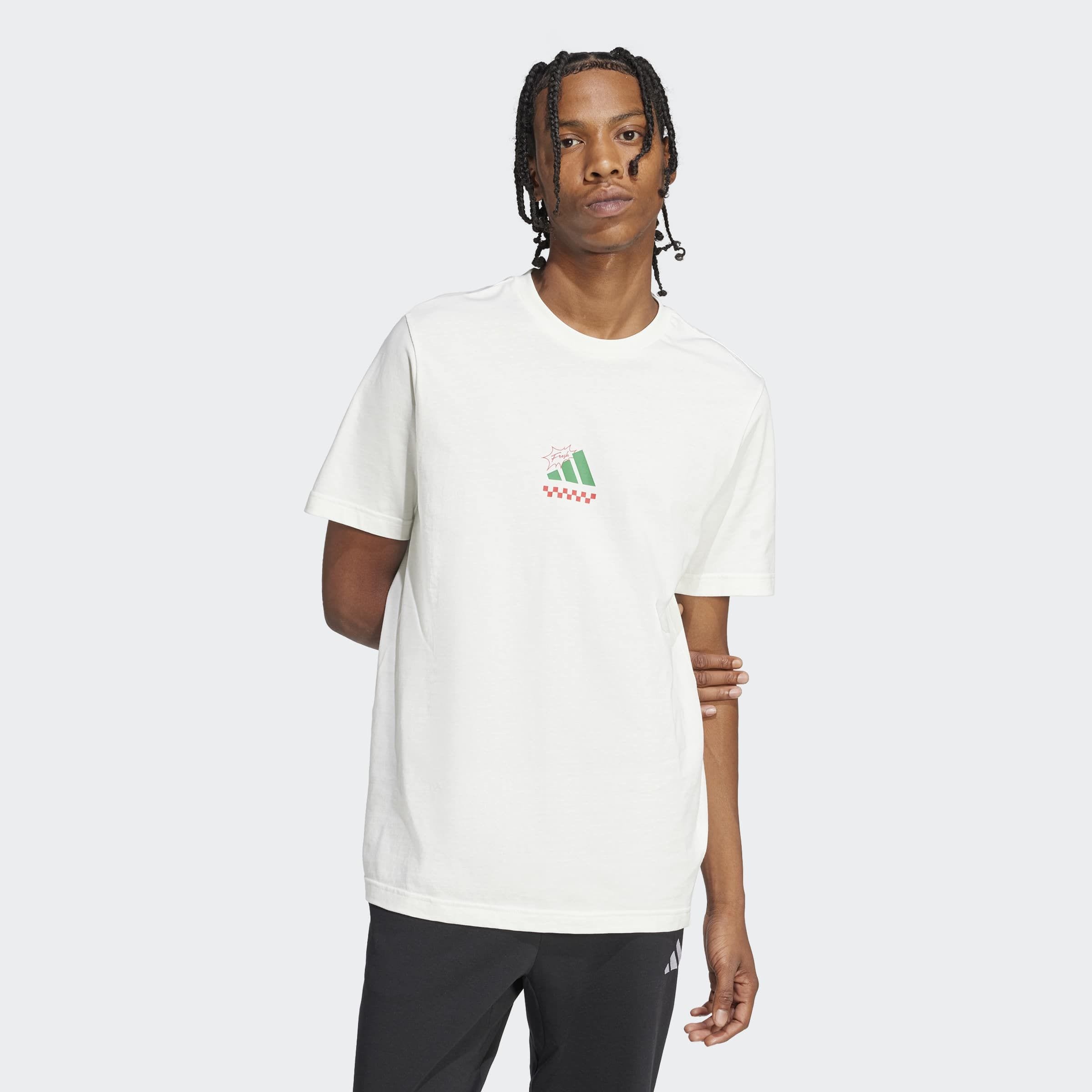 adidas Sportswear T-Shirt "LOUNGE PIZZA GRAPHIC"