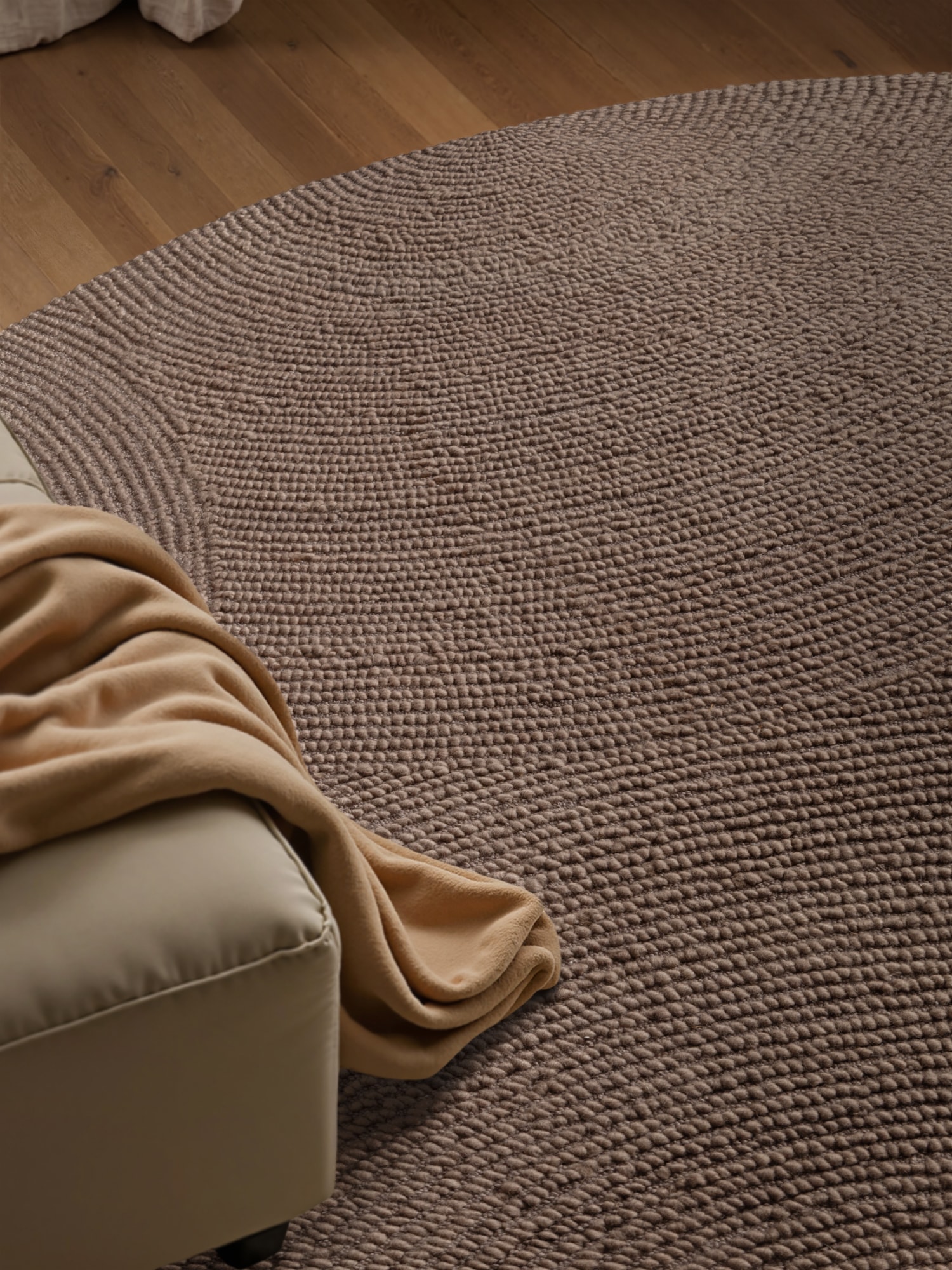 HANSE Home Wollteppich »Eleni«, rechteckig, 18 mm Höhe, Handgetuftet, Wolle, Natur, Wohnzimmer, Schlafzimmer, Skandi, Hygge